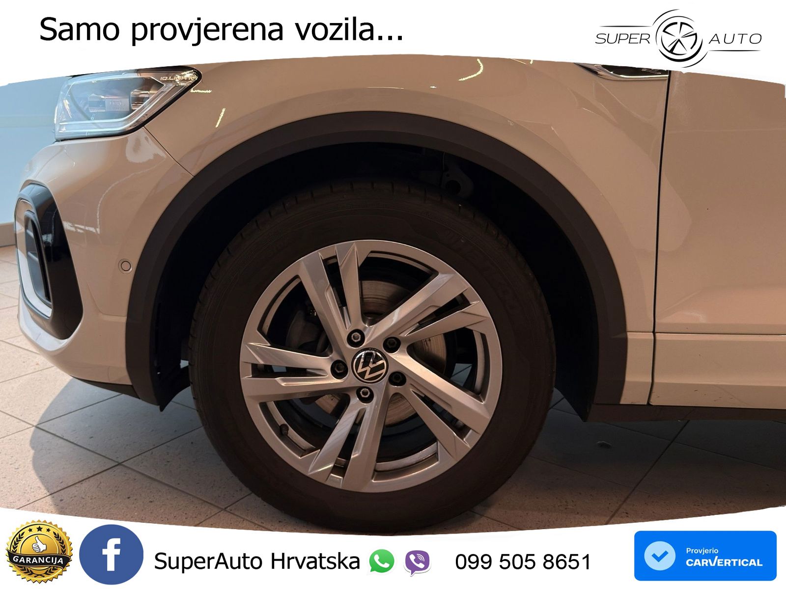 Volkswagen T-Roc 1.5 TSI (150 KS) DSG R-Line LED+GR SJED+ACC
