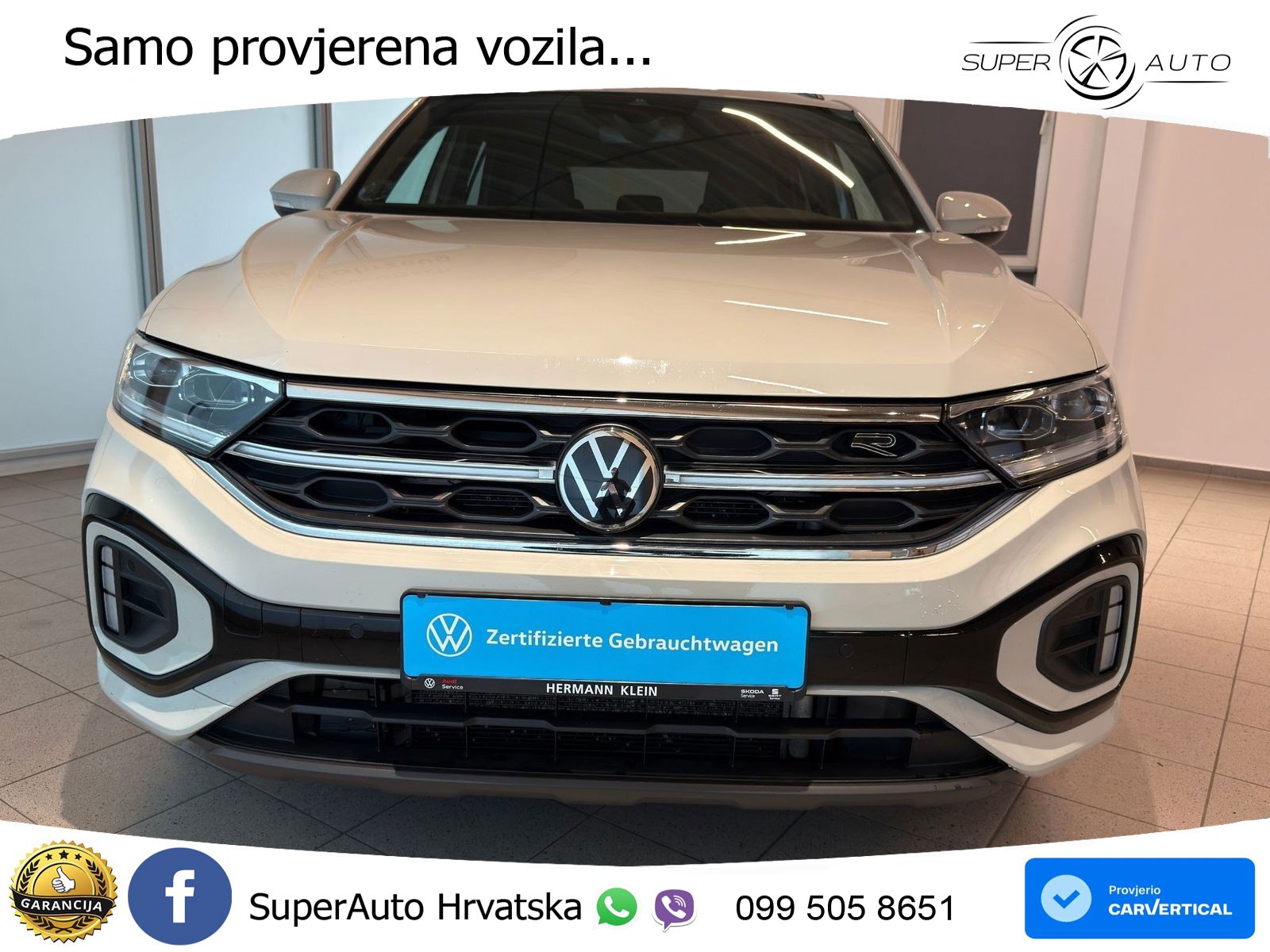 Volkswagen T-Roc 1.5 TSI (150 KS) DSG R-Line LED+GR SJED+ACC