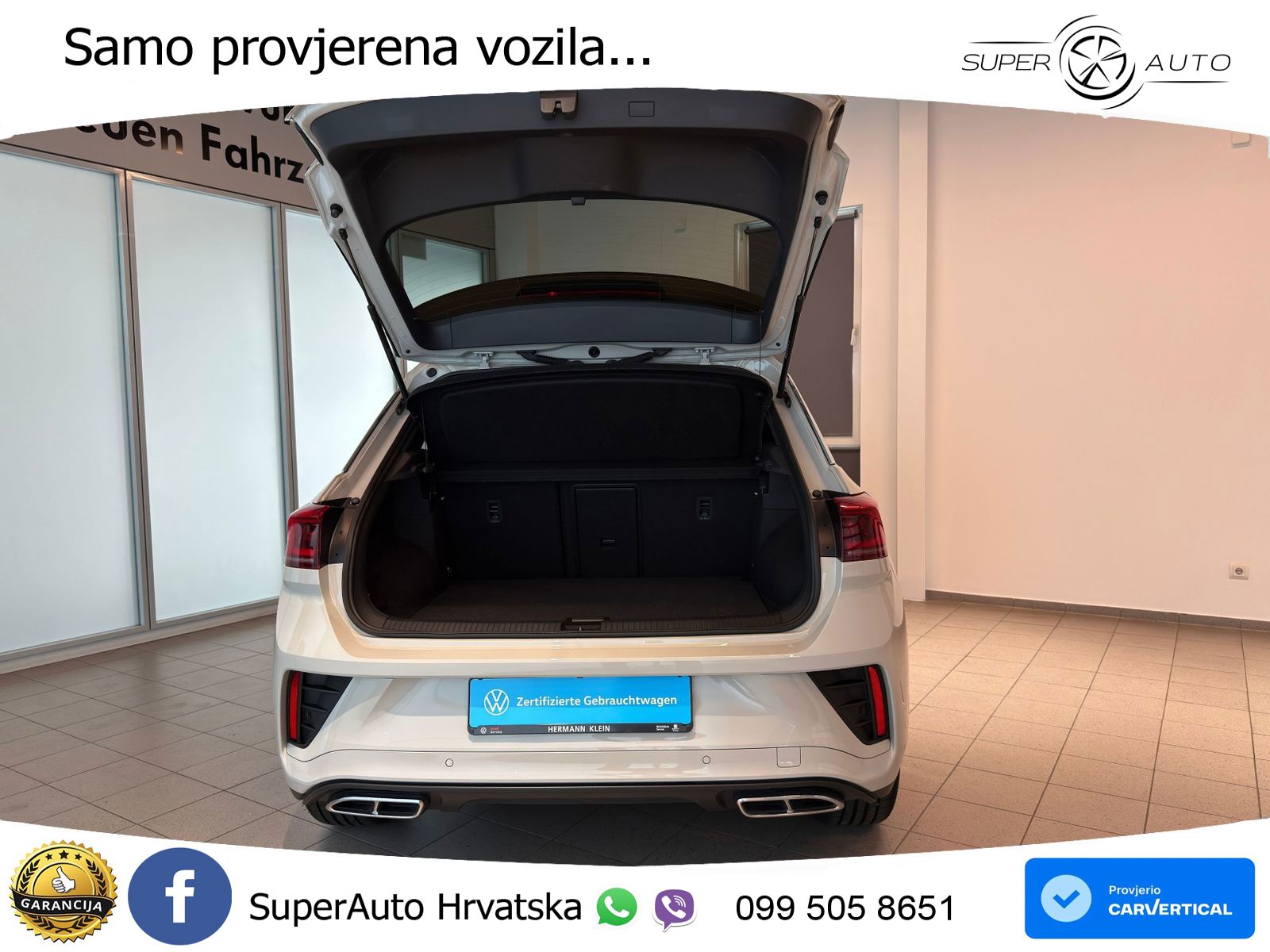 Volkswagen T-Roc 1.5 TSI (150 KS) DSG R-Line LED+GR SJED+ACC