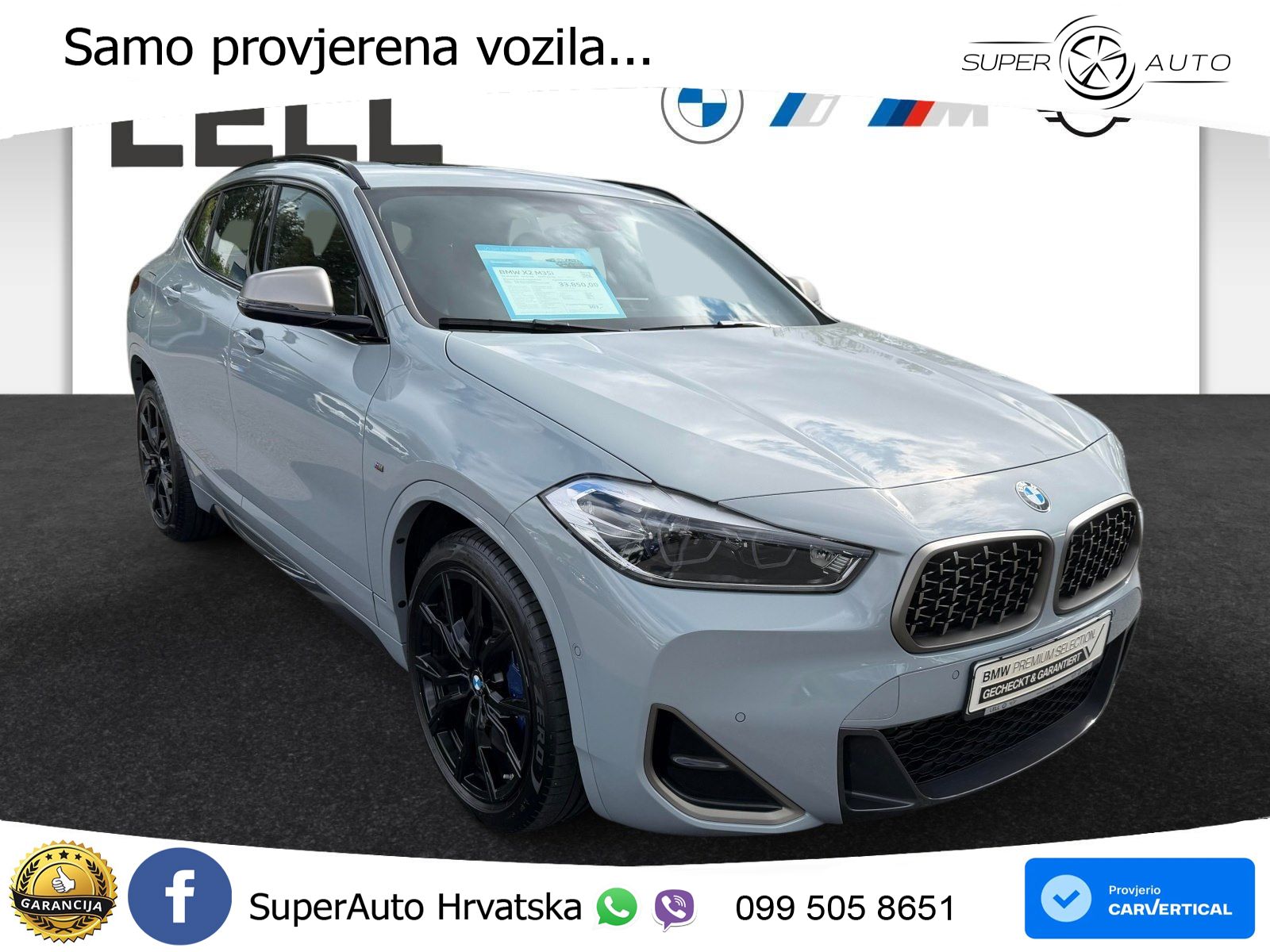 BMW X2 M35i xDrive Steptronic LED+GR SJED+ACC