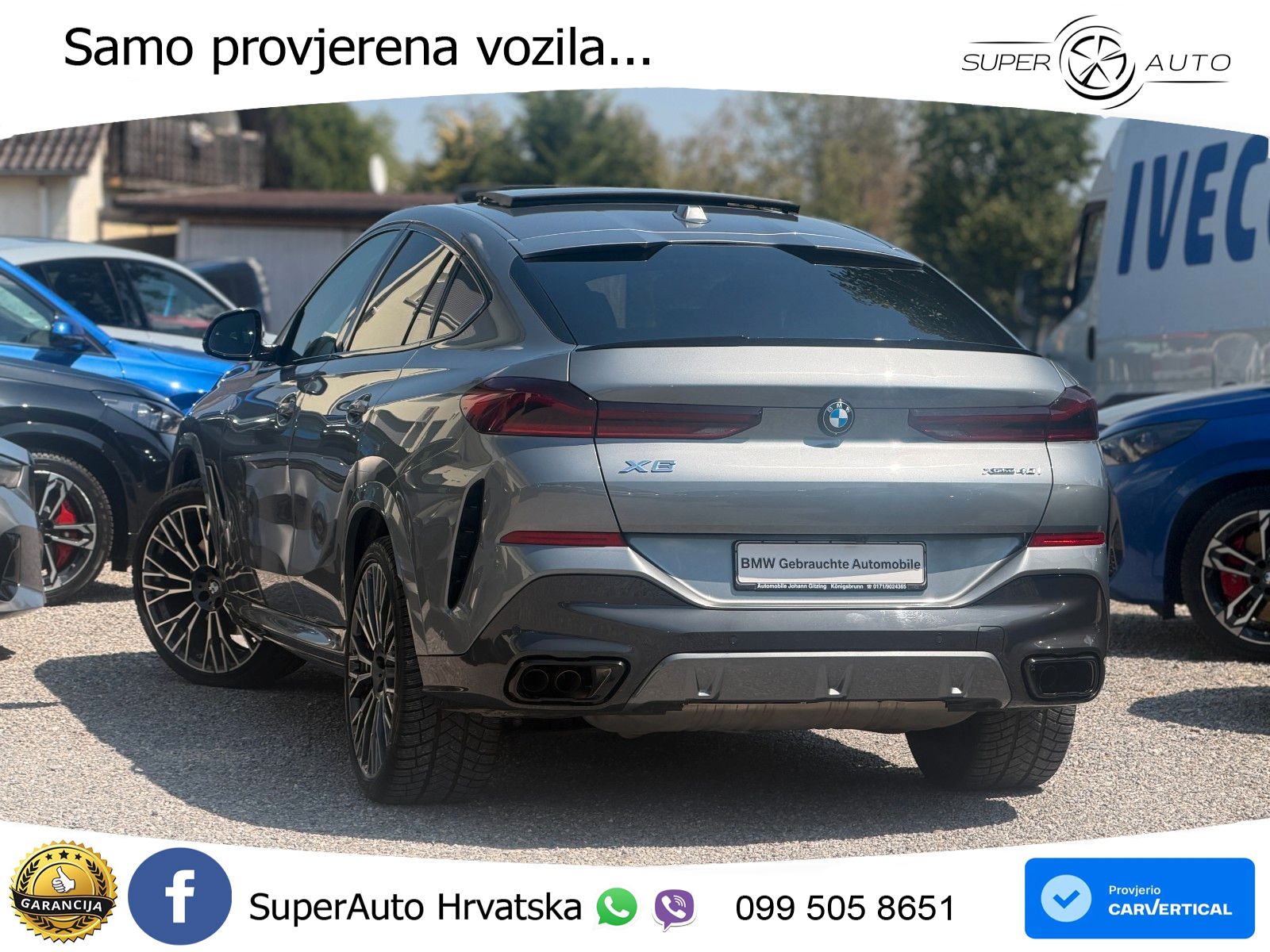 BMW X6 40i (381 KS) xDrive Steptronic M Sport LED+GR SJED+ACC