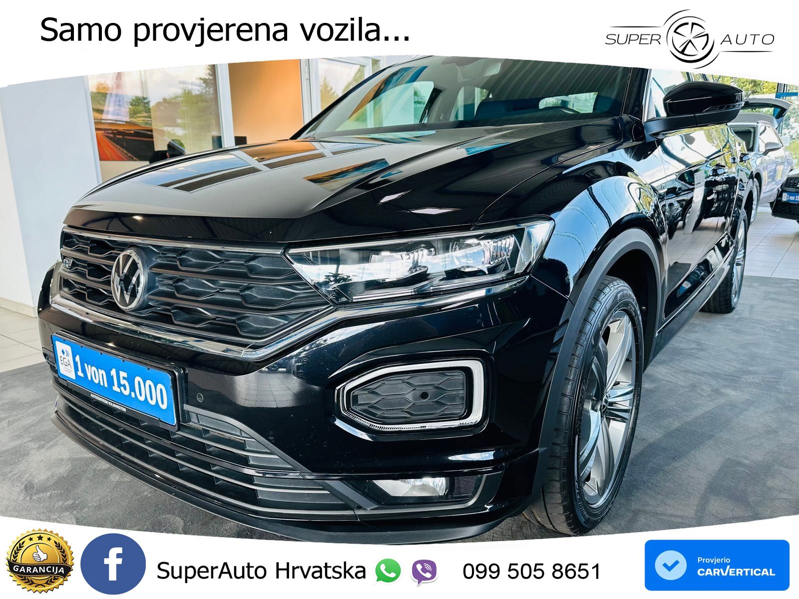 Volkswagen T-Roc I 1.5 TSI (150 KS) DSG LED+GR SJED+ACC