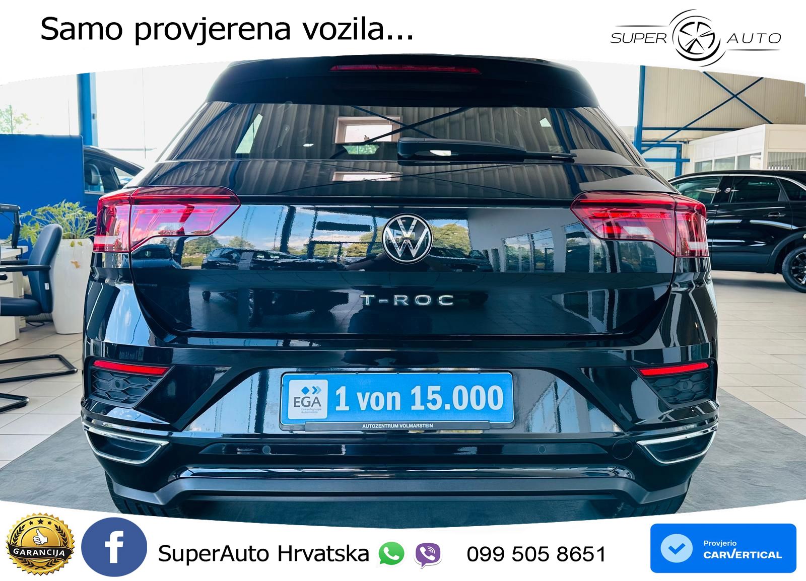 Volkswagen T-Roc I 1.5 TSI (150 KS) DSG LED+GR SJED+ACC