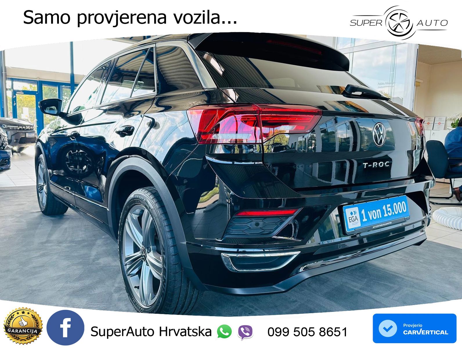 Volkswagen T-Roc I 1.5 TSI (150 KS) DSG LED+GR SJED+ACC