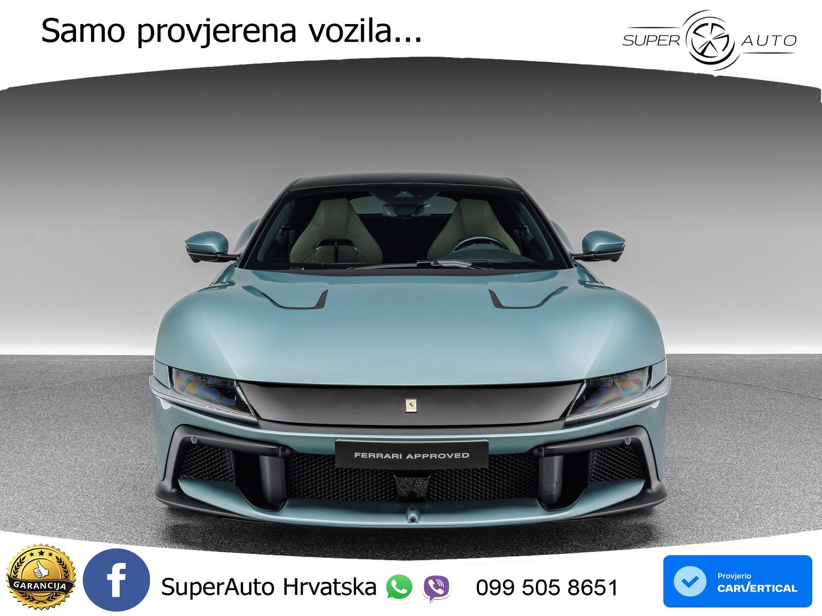 Ferrari 12Cilindri Spider 6.5 V12 (830 KS) F1 DCT ACC+GR SJED+360+PANO