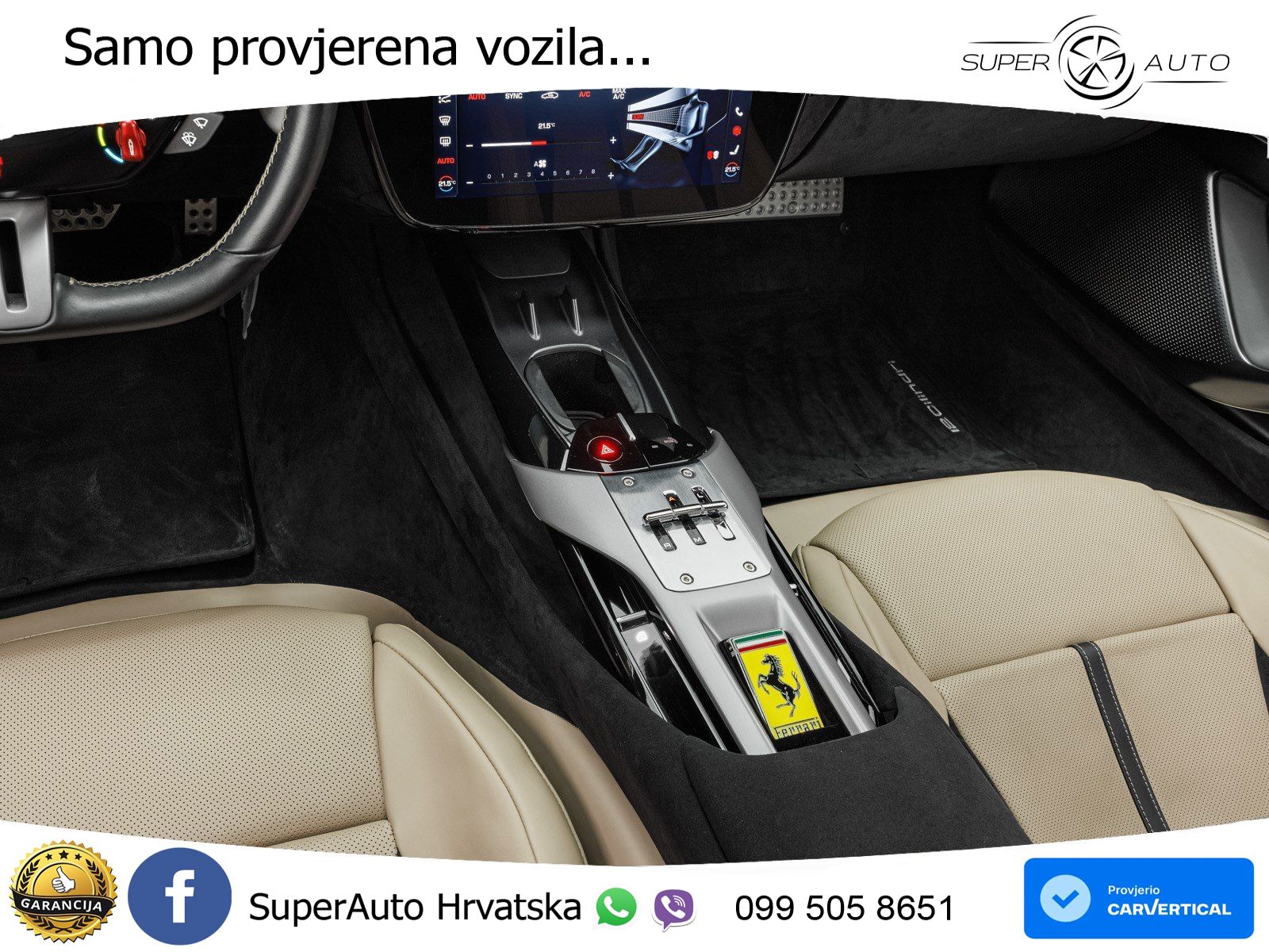 Ferrari 12Cilindri Spider 6.5 V12 (830 KS) F1 DCT ACC+GR SJED+360+PANO