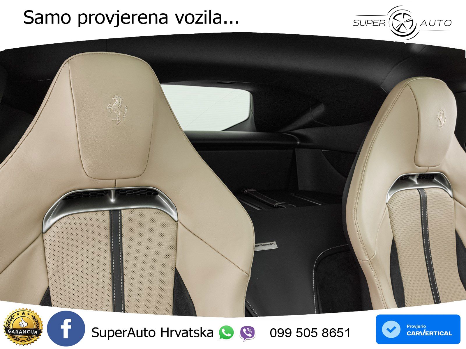 Ferrari 12Cilindri Spider 6.5 V12 (830 KS) F1 DCT ACC+GR SJED+360+PANO