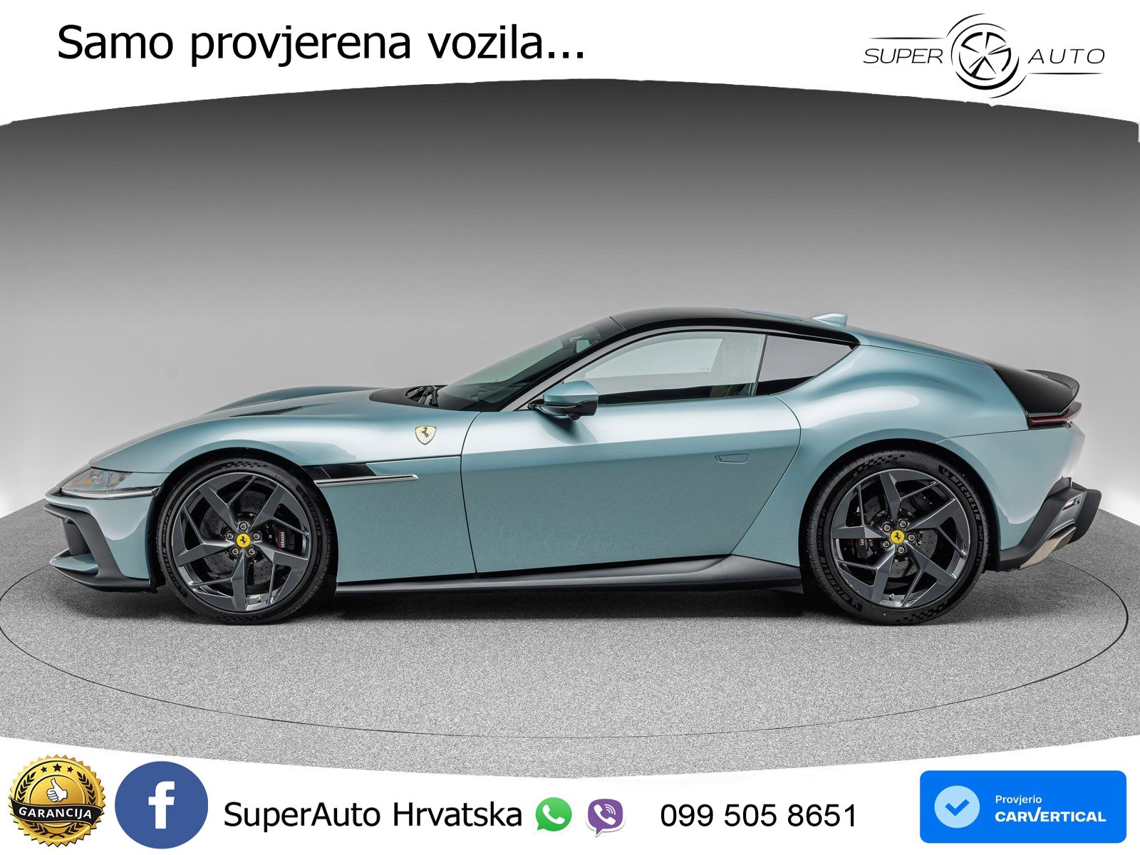 Ferrari 12Cilindri Spider 6.5 V12 (830 KS) F1 DCT ACC+GR SJED+360+PANO