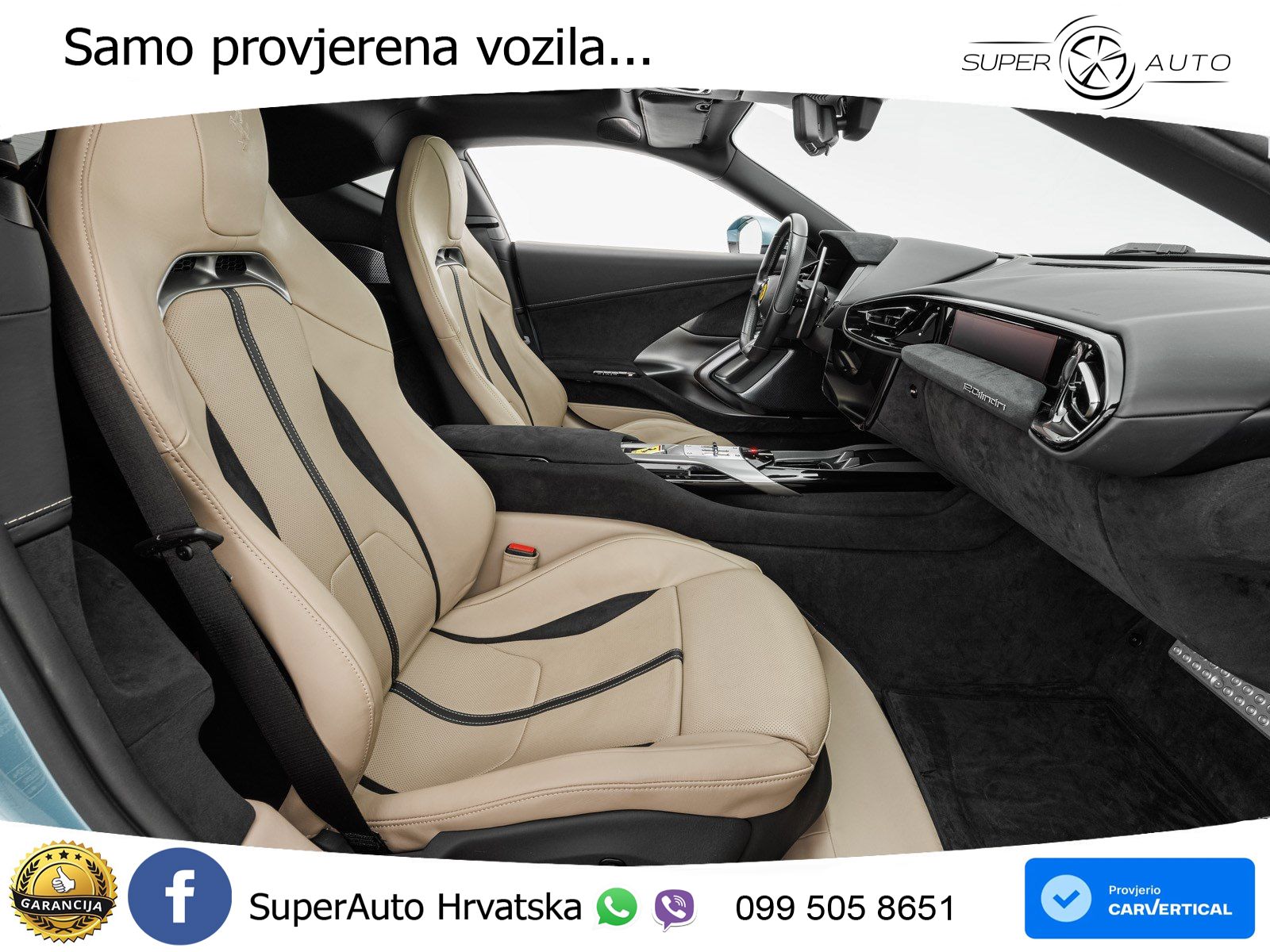 Ferrari 12Cilindri Spider 6.5 V12 (830 KS) F1 DCT ACC+GR SJED+360+PANO