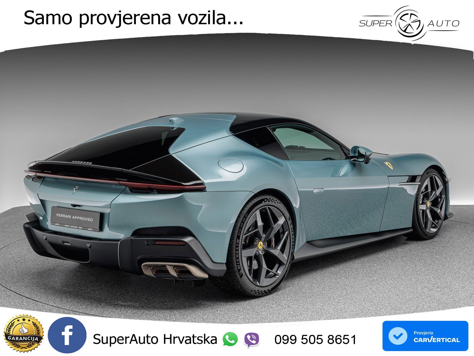 Ferrari 12Cilindri Spider 6.5 V12 (830 KS) F1 DCT ACC+GR SJED+360+PANO