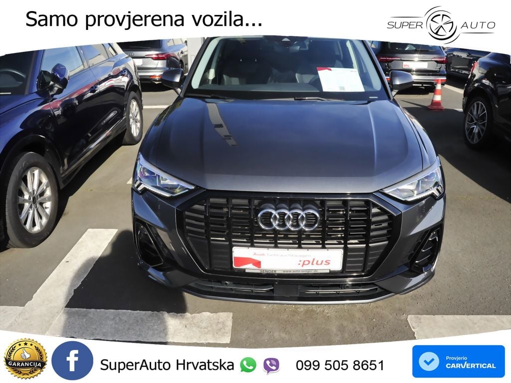 Audi Q3 35 TDI (150 KS) S tronic S line LED+GR SJED+ACC