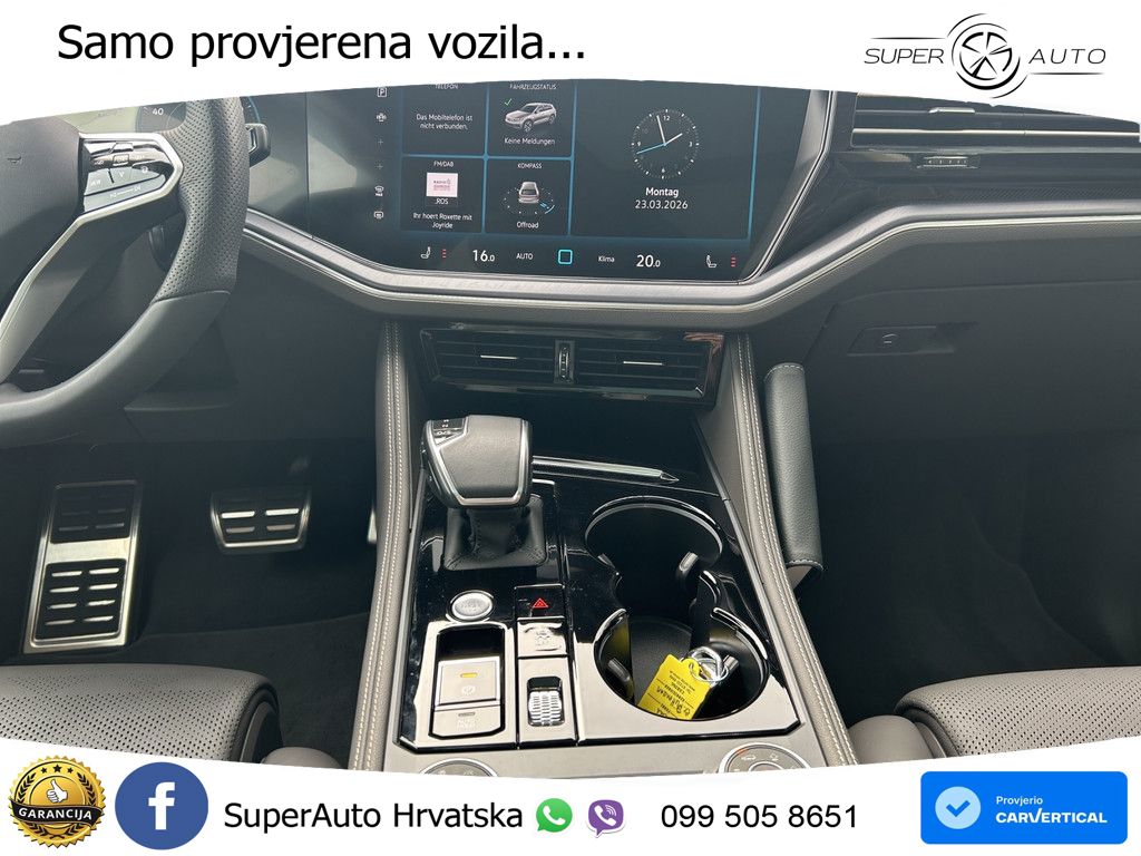 Volkswagen Touareg 3.0 V6 TDI (286 KS) 4MOTION Tiptronic R-Line ZRAČNI+ACC+GR SJED+KAM+PANO