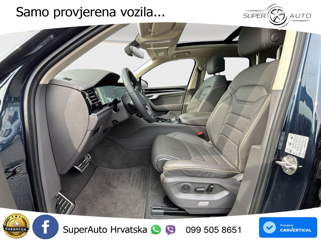 Volkswagen Touareg 3.0 V6 TDI (286 KS) 4MOTION Tiptronic R-Line ZRAČNI+ACC+GR SJED+KAM+PANO