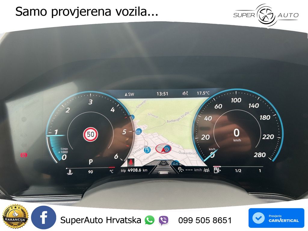 Volkswagen Touareg 3.0 V6 TDI (286 KS) 4MOTION Tiptronic R-Line ZRAČNI+ACC+GR SJED+KAM+PANO