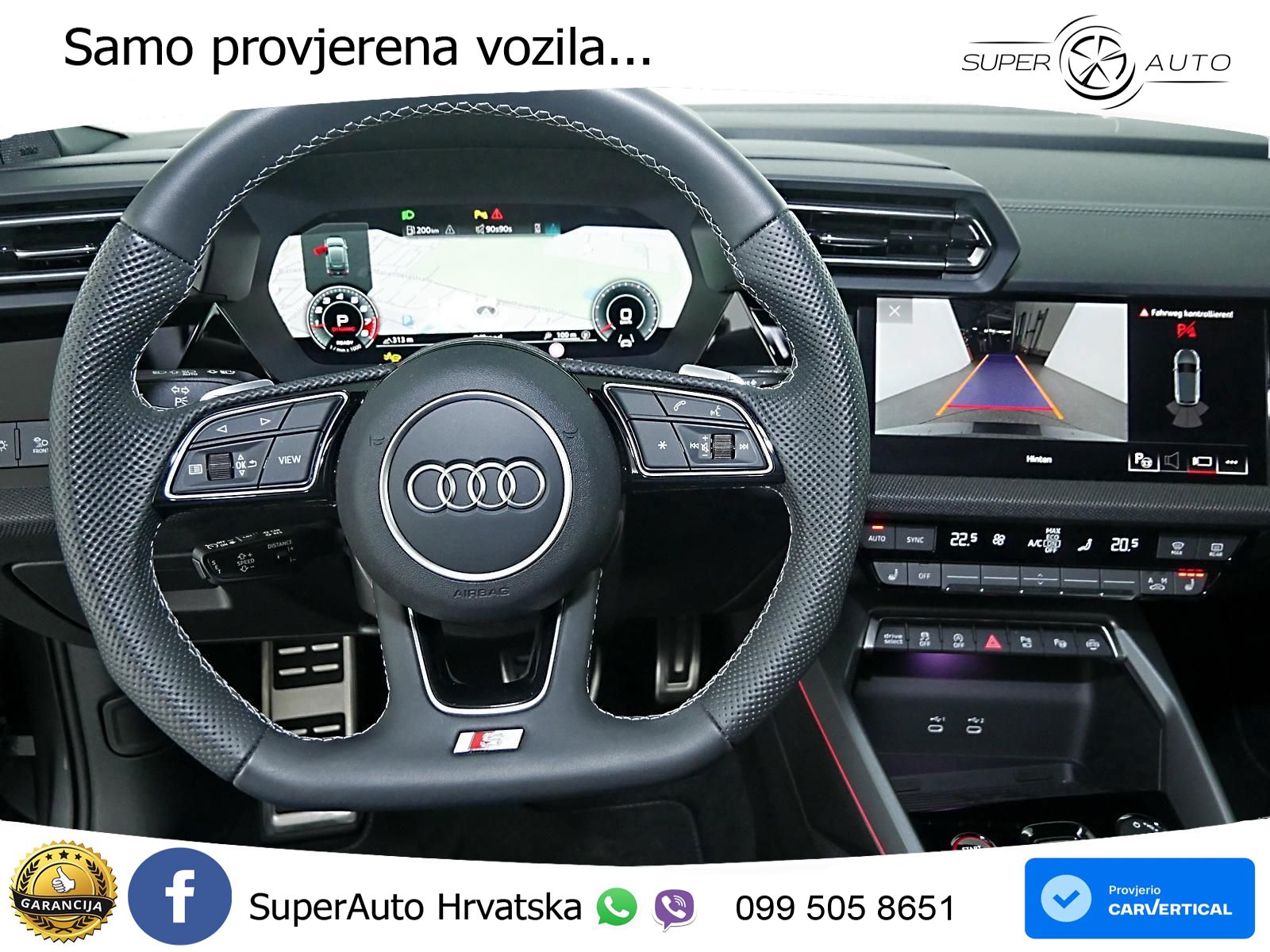 Audi S3 2.0 TFSI (333 KS) quattro S tronic LED+GR SJED+ACC