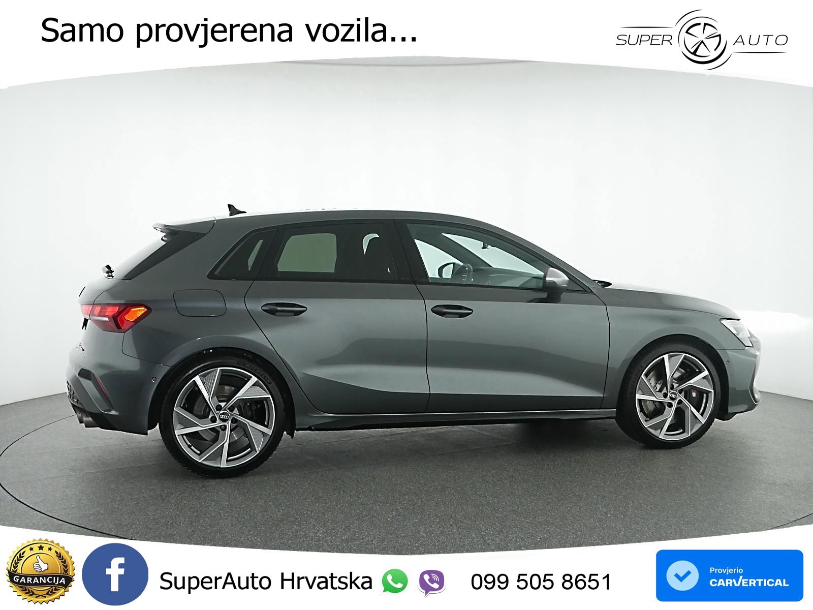 Audi S3 2.0 TFSI (333 KS) quattro S tronic LED+GR SJED+ACC