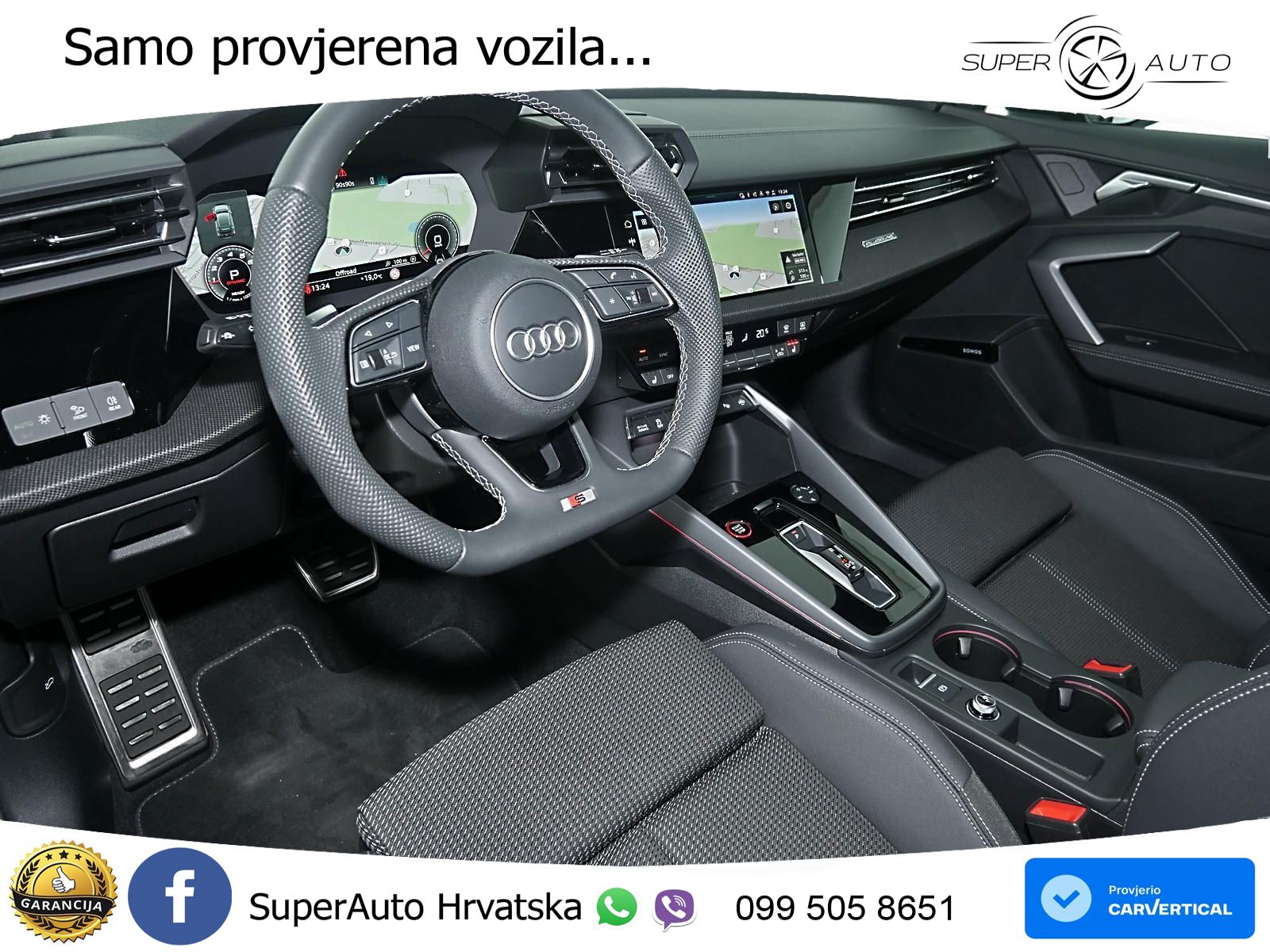 Audi S3 2.0 TFSI (333 KS) quattro S tronic LED+GR SJED+ACC