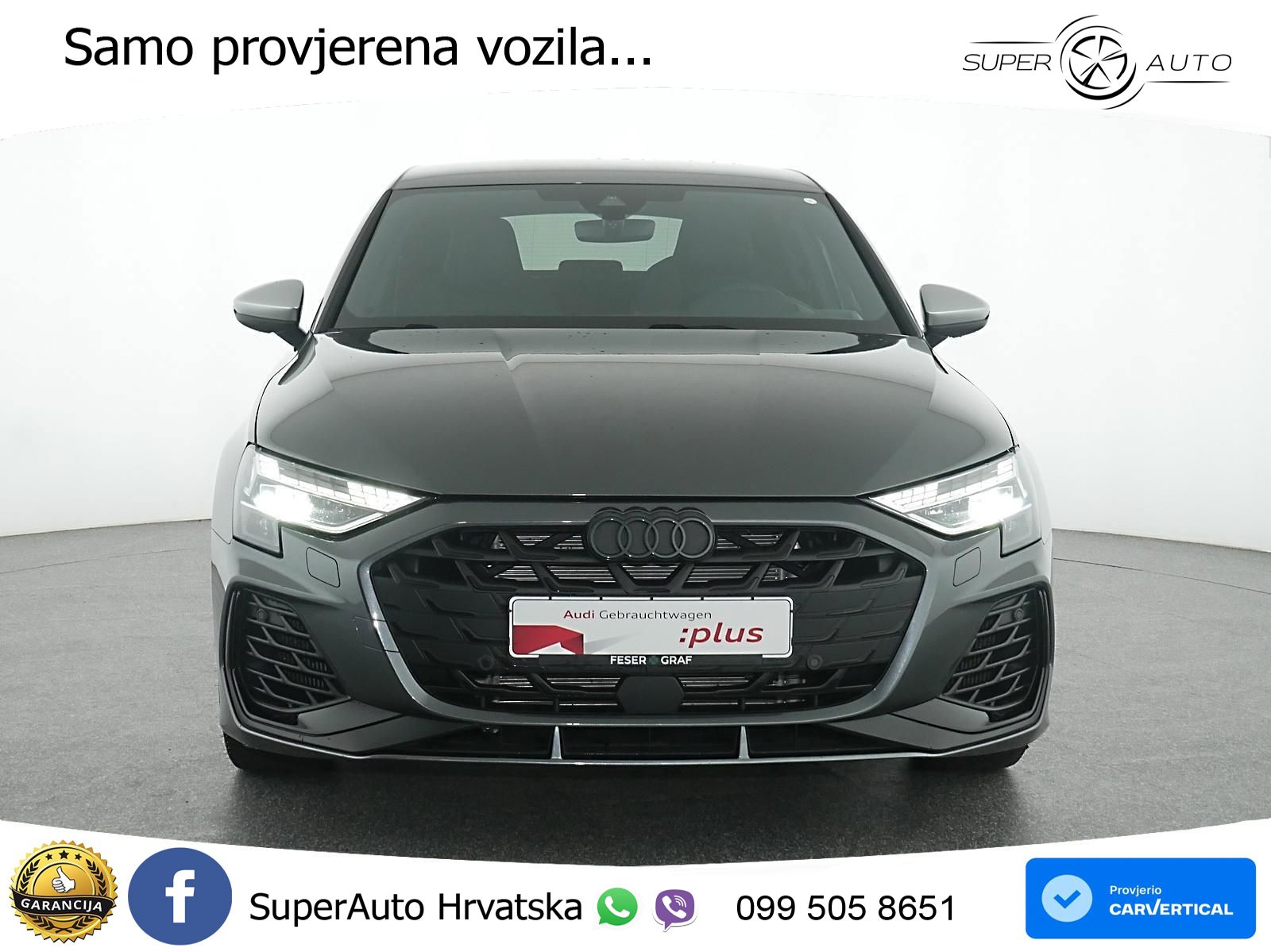 Audi S3 2.0 TFSI (333 KS) quattro S tronic LED+GR SJED+ACC