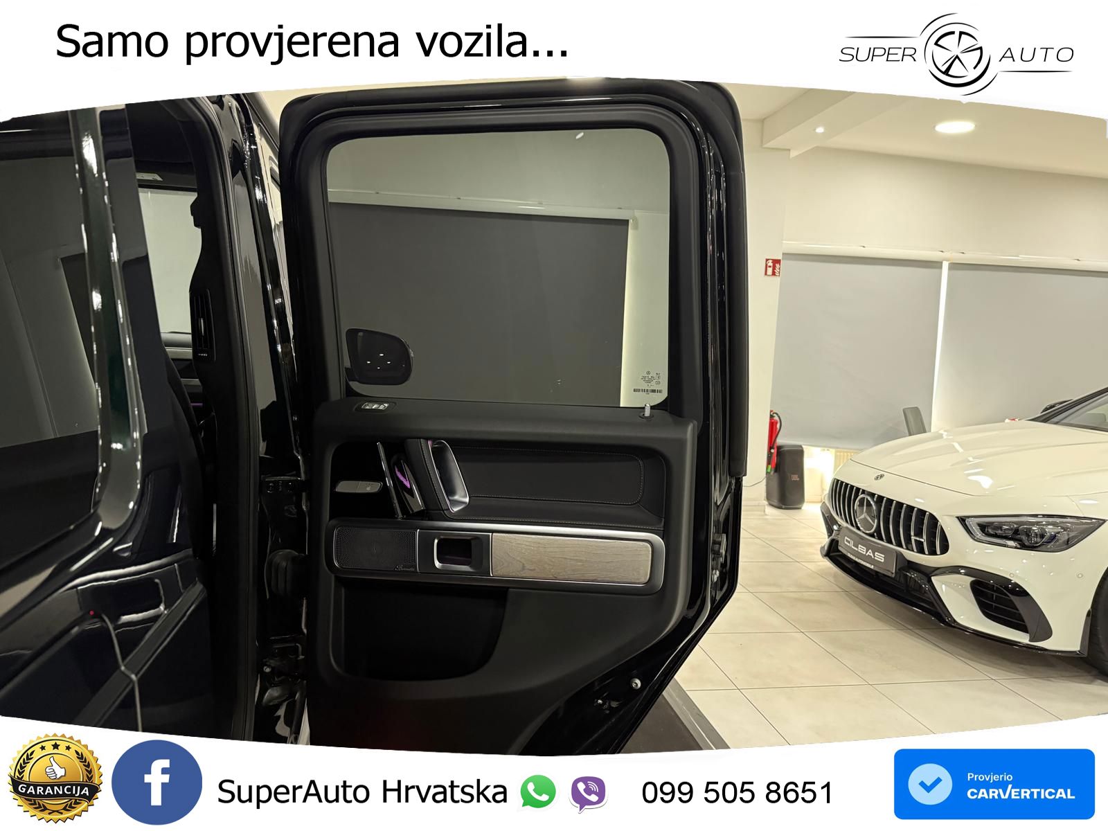 Mercedes G 500 Long (449 KS) 4MATIC 9G-TRONIC AMG LED+GR SJED+ACC