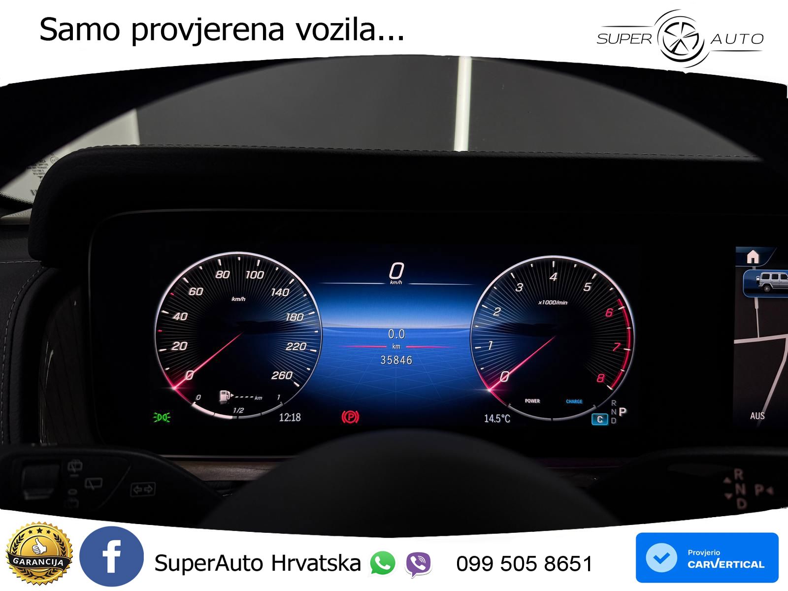 Mercedes G 500 Long (449 KS) 4MATIC 9G-TRONIC AMG LED+GR SJED+ACC