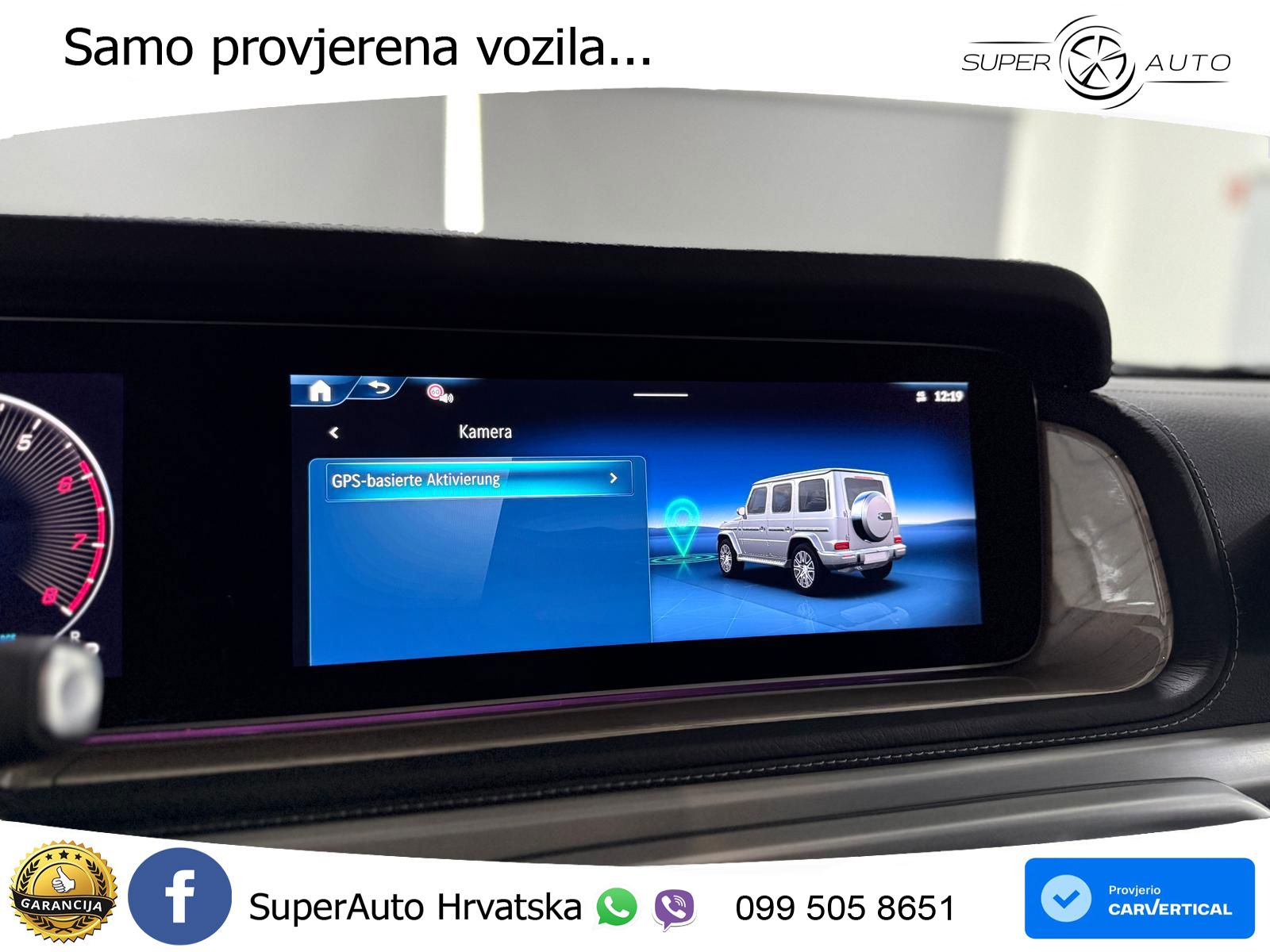 Mercedes G 500 Long (449 KS) 4MATIC 9G-TRONIC AMG LED+GR SJED+ACC