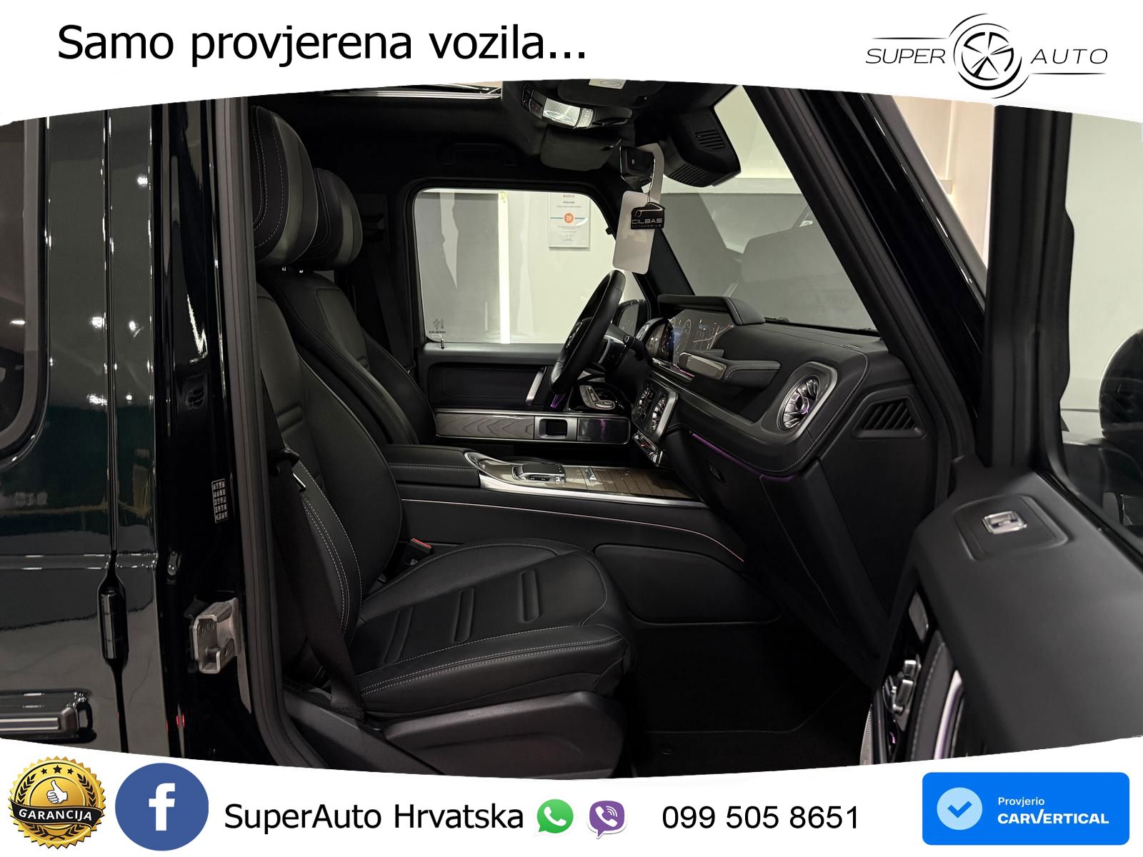 Mercedes G 500 Long (449 KS) 4MATIC 9G-TRONIC AMG LED+GR SJED+ACC