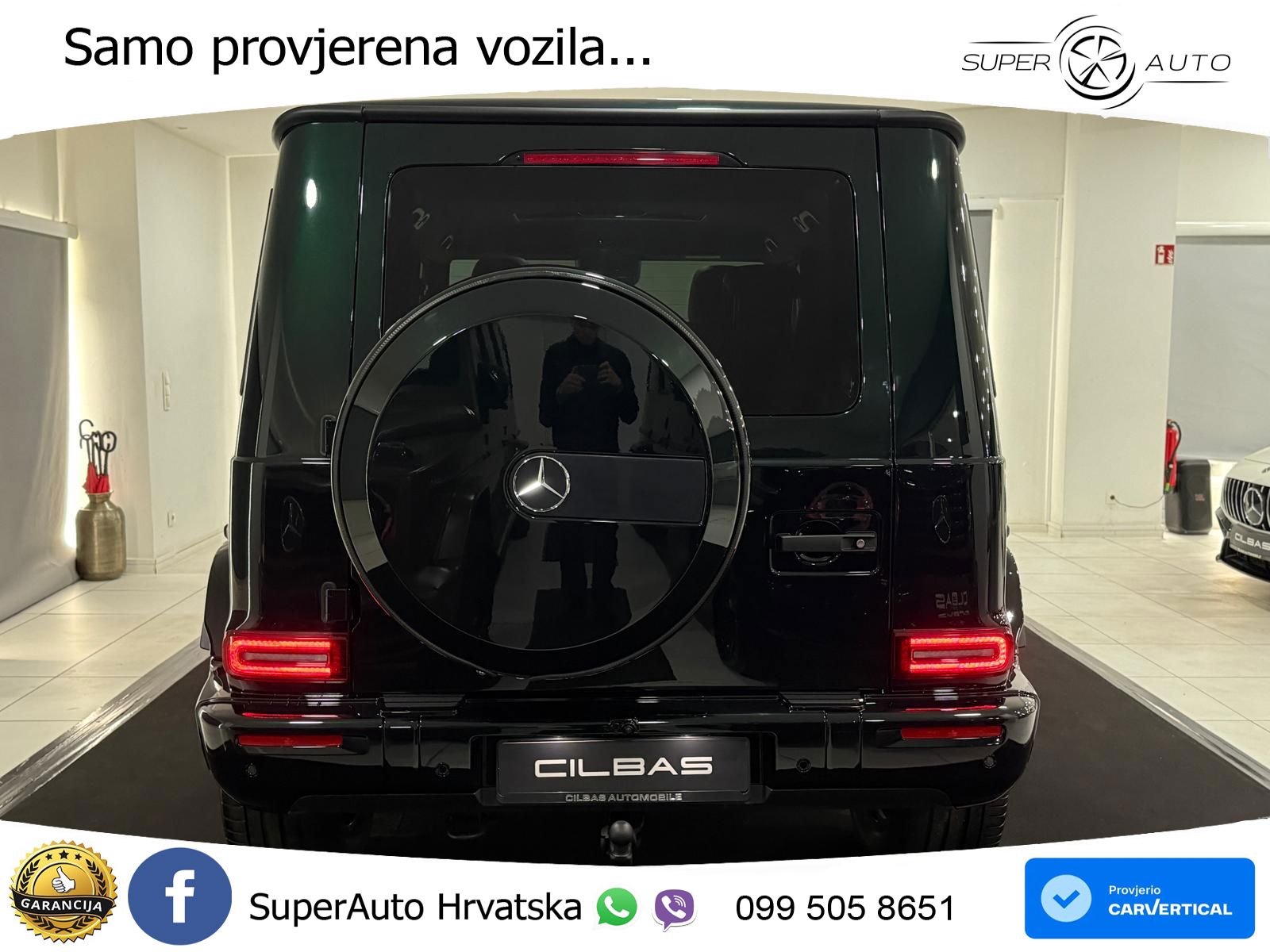 Mercedes G 500 Long (449 KS) 4MATIC 9G-TRONIC AMG LED+GR SJED+ACC