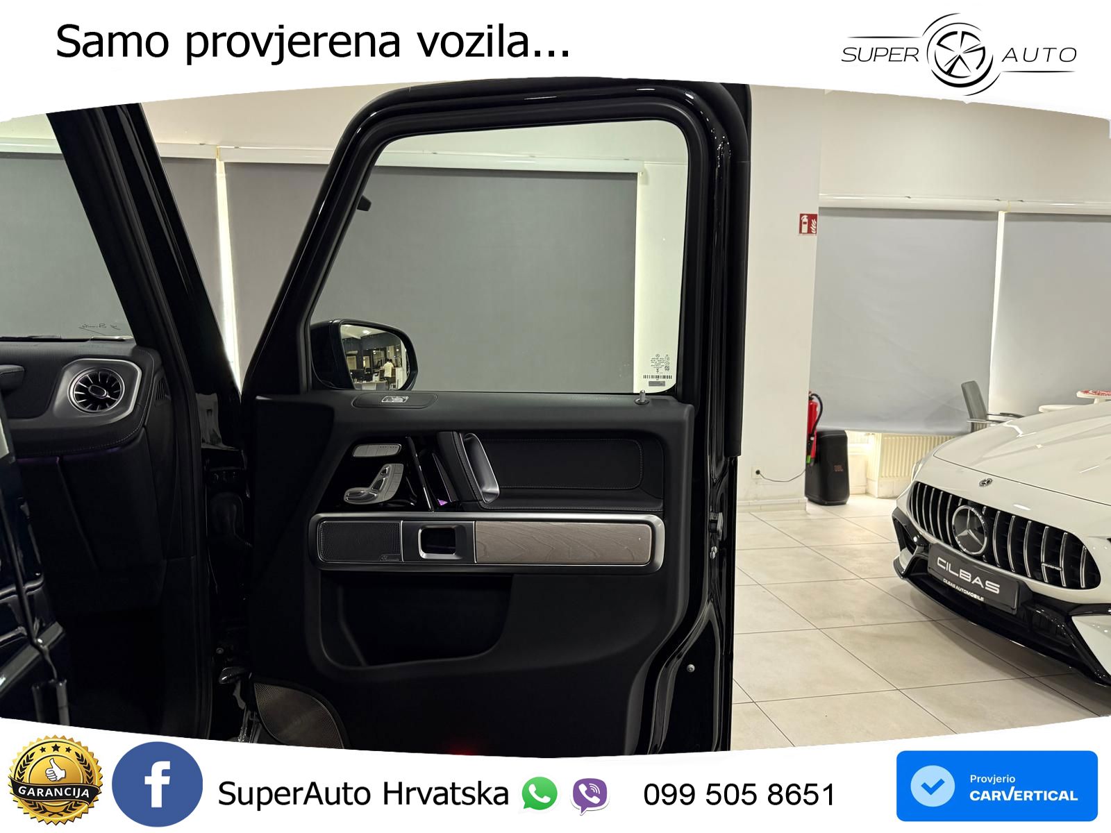 Mercedes G 500 Long (449 KS) 4MATIC 9G-TRONIC AMG LED+GR SJED+ACC