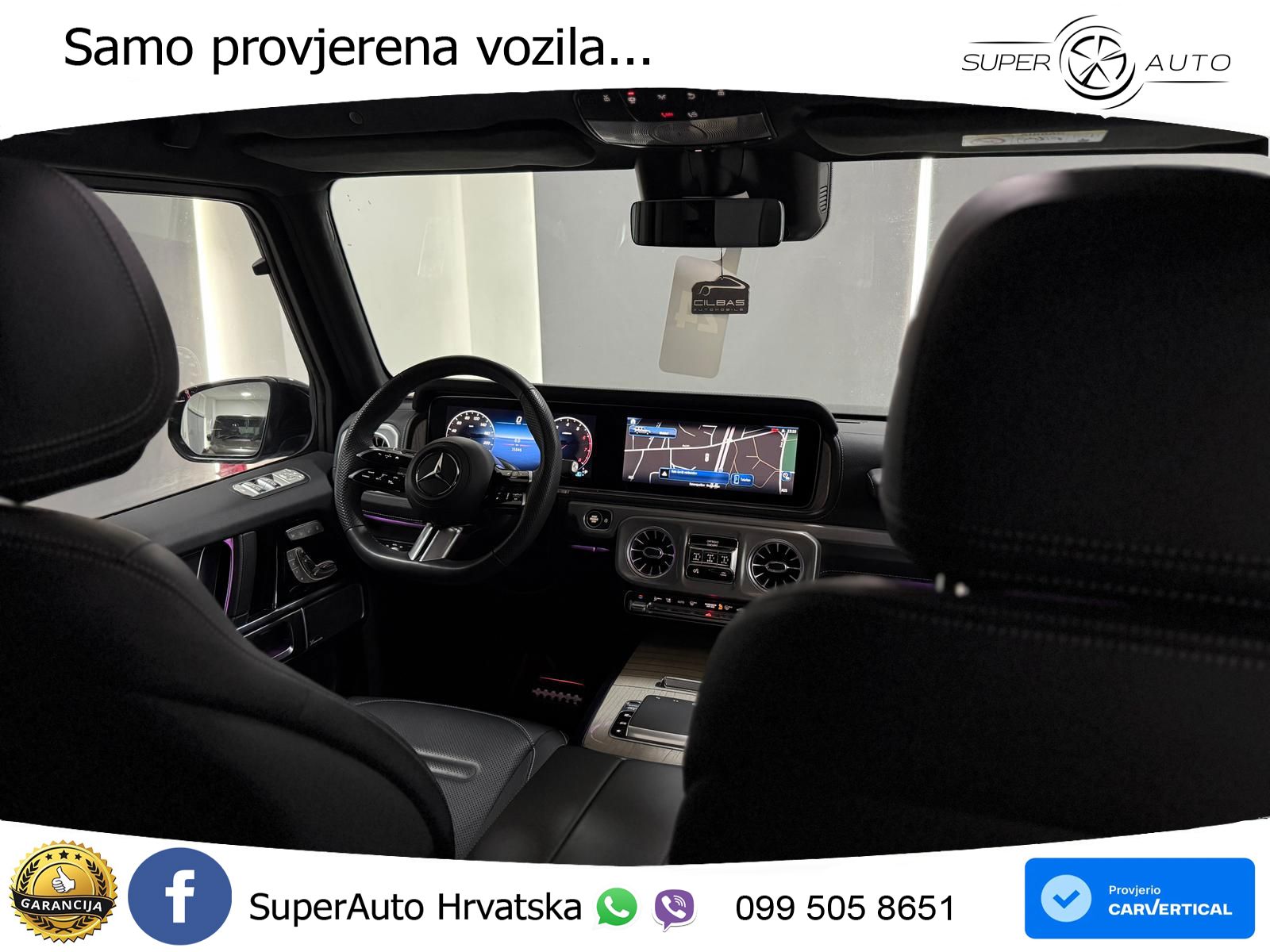 Mercedes G 500 Long (449 KS) 4MATIC 9G-TRONIC AMG LED+GR SJED+ACC