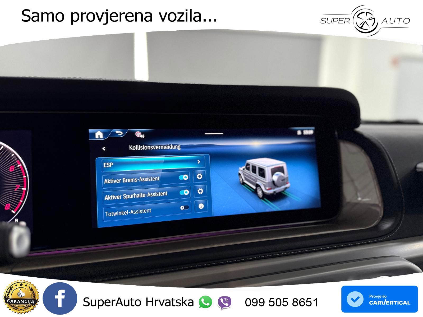 Mercedes G 500 Long (449 KS) 4MATIC 9G-TRONIC AMG LED+GR SJED+ACC