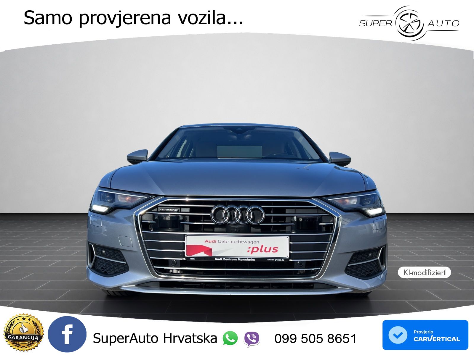 Audi A6 50 TDI V6 (286 KS) quattro tiptronic advanced LED+GR SJED+ACC