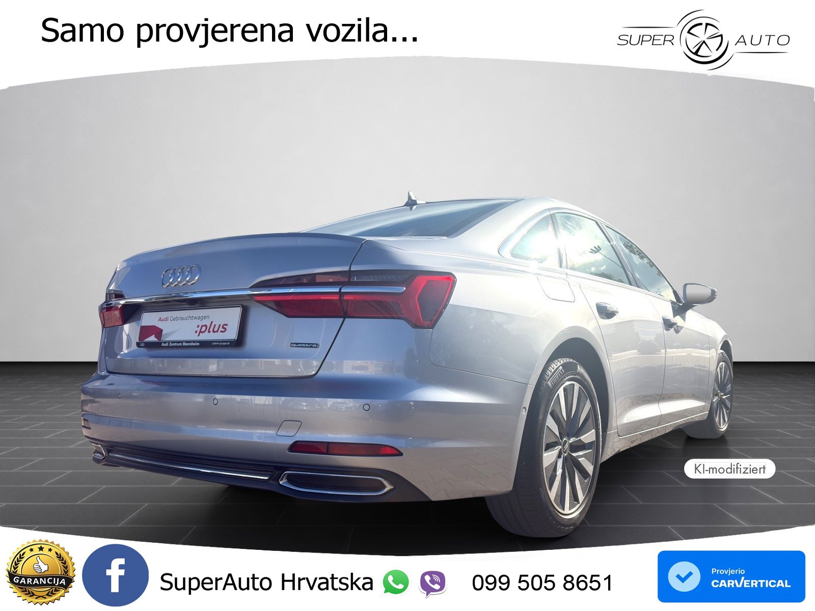 Audi A6 50 TDI V6 (286 KS) quattro tiptronic advanced LED+GR SJED+ACC