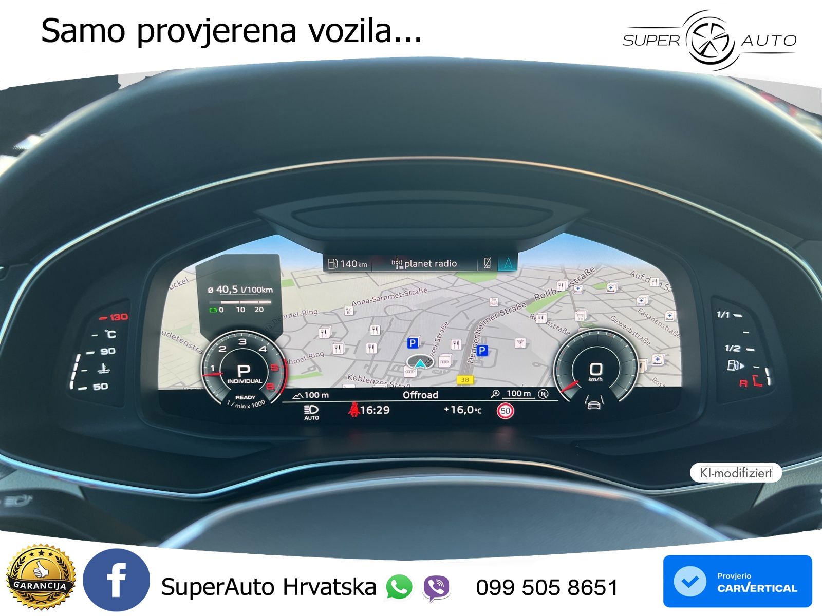 Audi A6 50 TDI V6 (286 KS) quattro tiptronic advanced LED+GR SJED+ACC