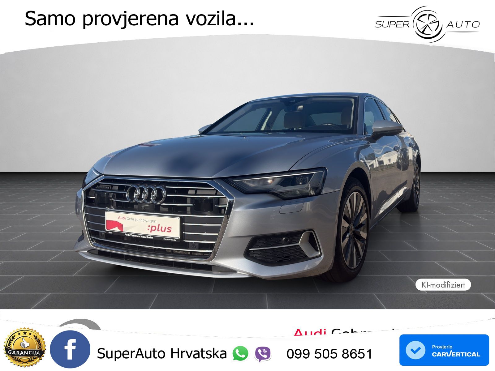 Audi A6 50 TDI V6 (286 KS) quattro tiptronic advanced LED+GR SJED+ACC