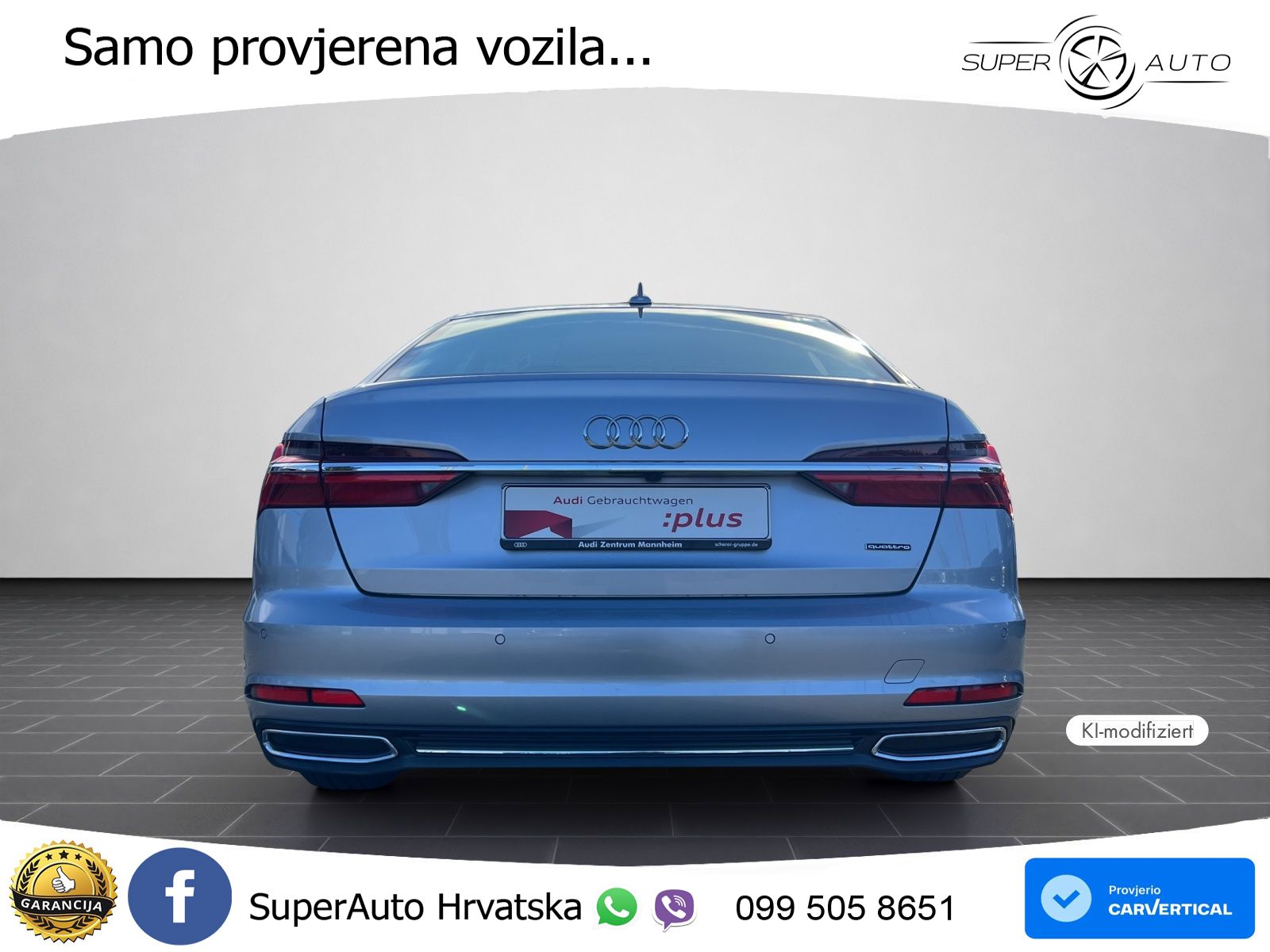 Audi A6 50 TDI V6 (286 KS) quattro tiptronic advanced LED+GR SJED+ACC
