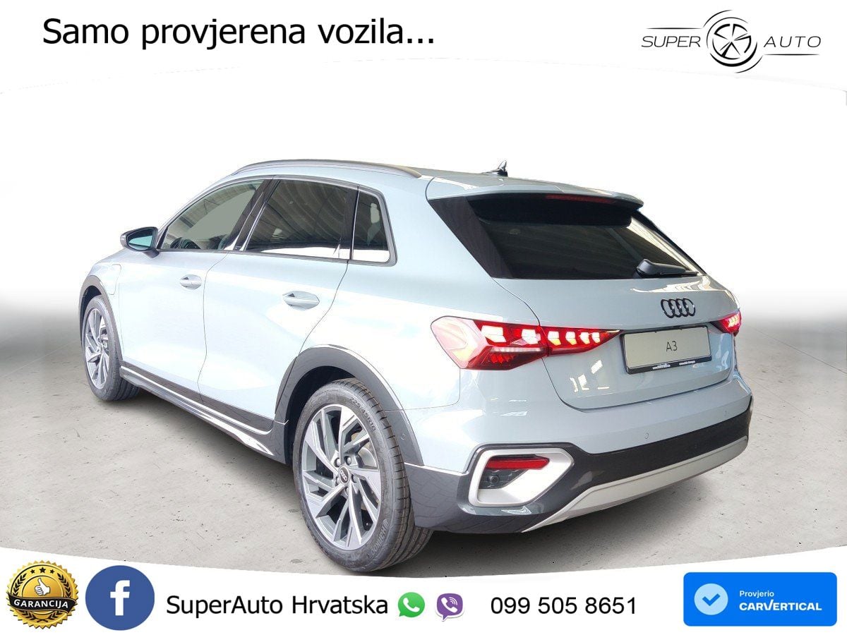 Audi A3 allstreet 40 TFSIe (204 KS) S tronic MATRIX+GR SJED+KAM