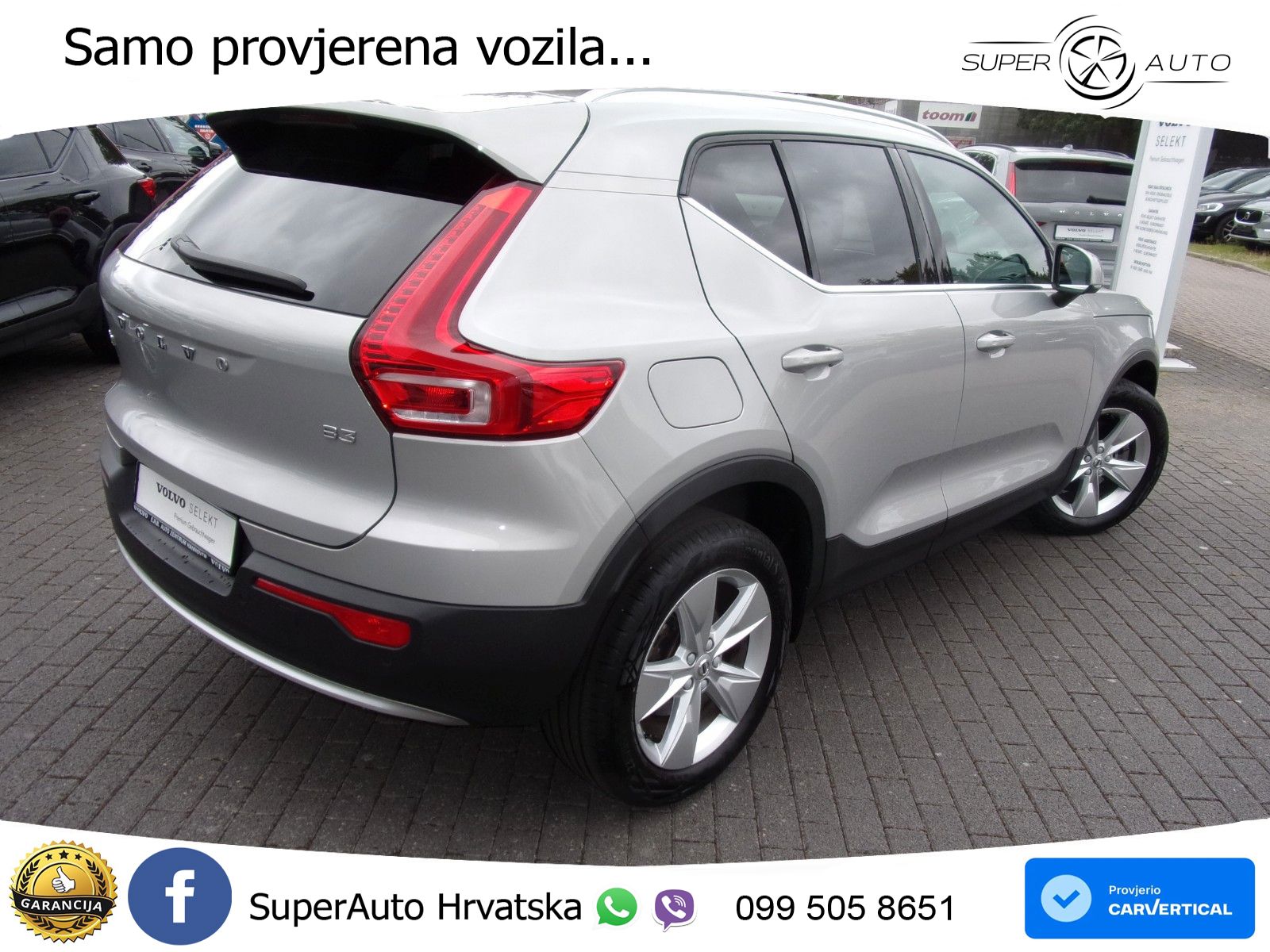 Volvo XC40 2.0 B3 163 KS Automatic LED+GR SJED+ACC