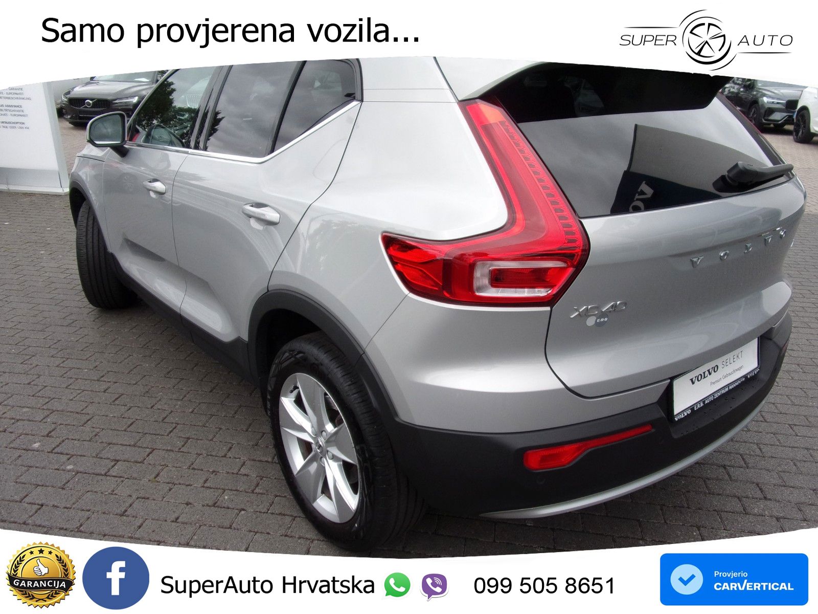 Volvo XC40 2.0 B3 163 KS Automatic LED+GR SJED+ACC