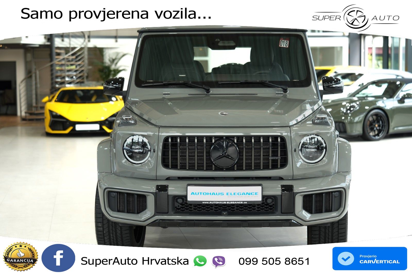 Mercedes AMG G 63 Long V8 (585 KS) 4MATIC 9G-TRONIC AMG SPEEDSHIFT TCT Superior LED+GR SJED+ACC