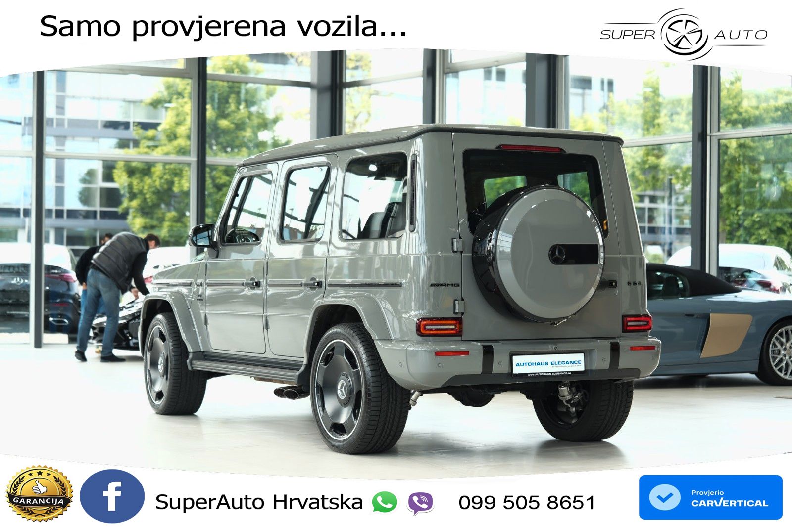 Mercedes AMG G 63 Long V8 (585 KS) 4MATIC 9G-TRONIC AMG SPEEDSHIFT TCT Superior LED+GR SJED+ACC
