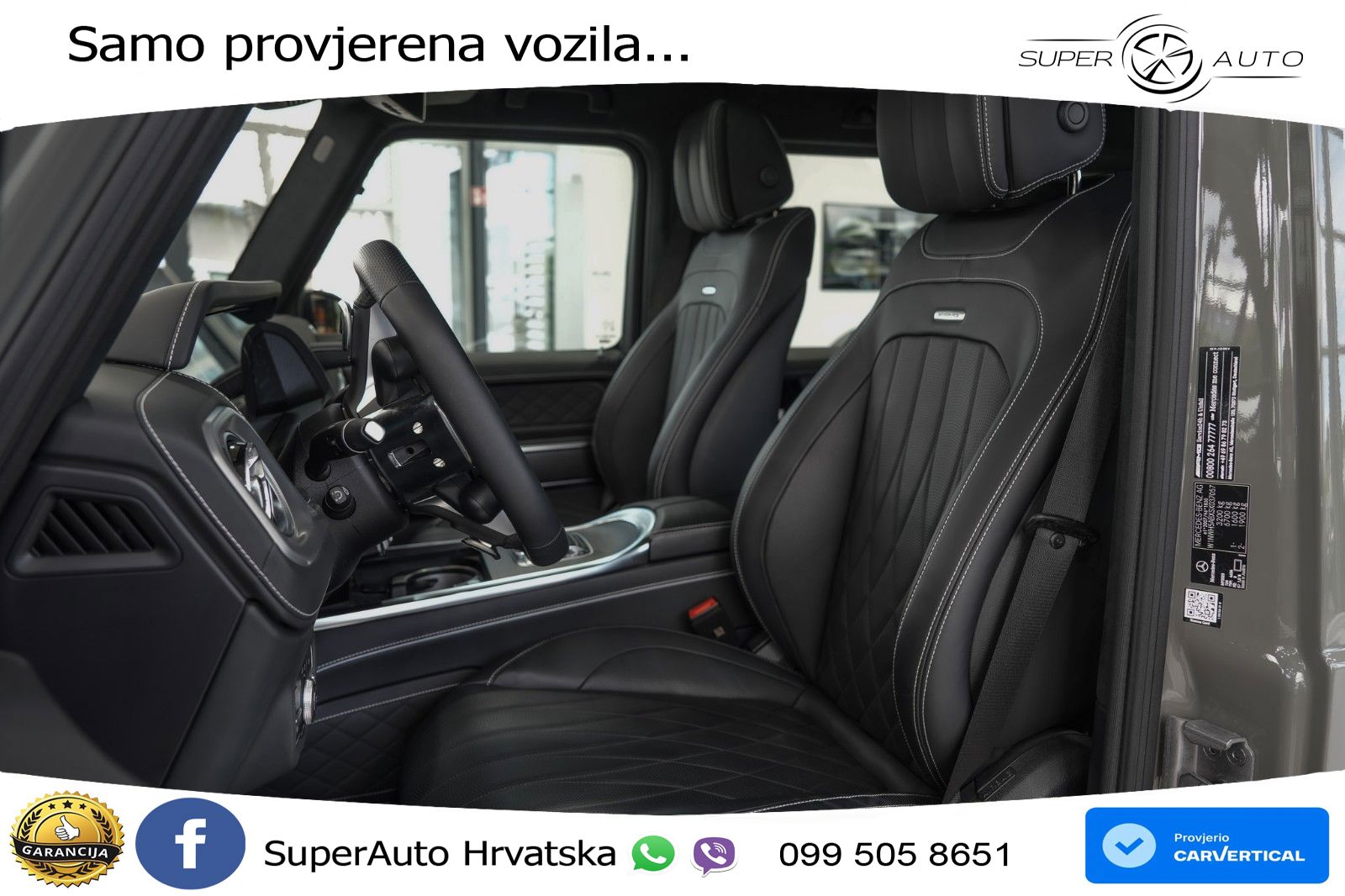 Mercedes AMG G 63 Long V8 (585 KS) 4MATIC 9G-TRONIC AMG SPEEDSHIFT TCT Superior LED+GR SJED+ACC