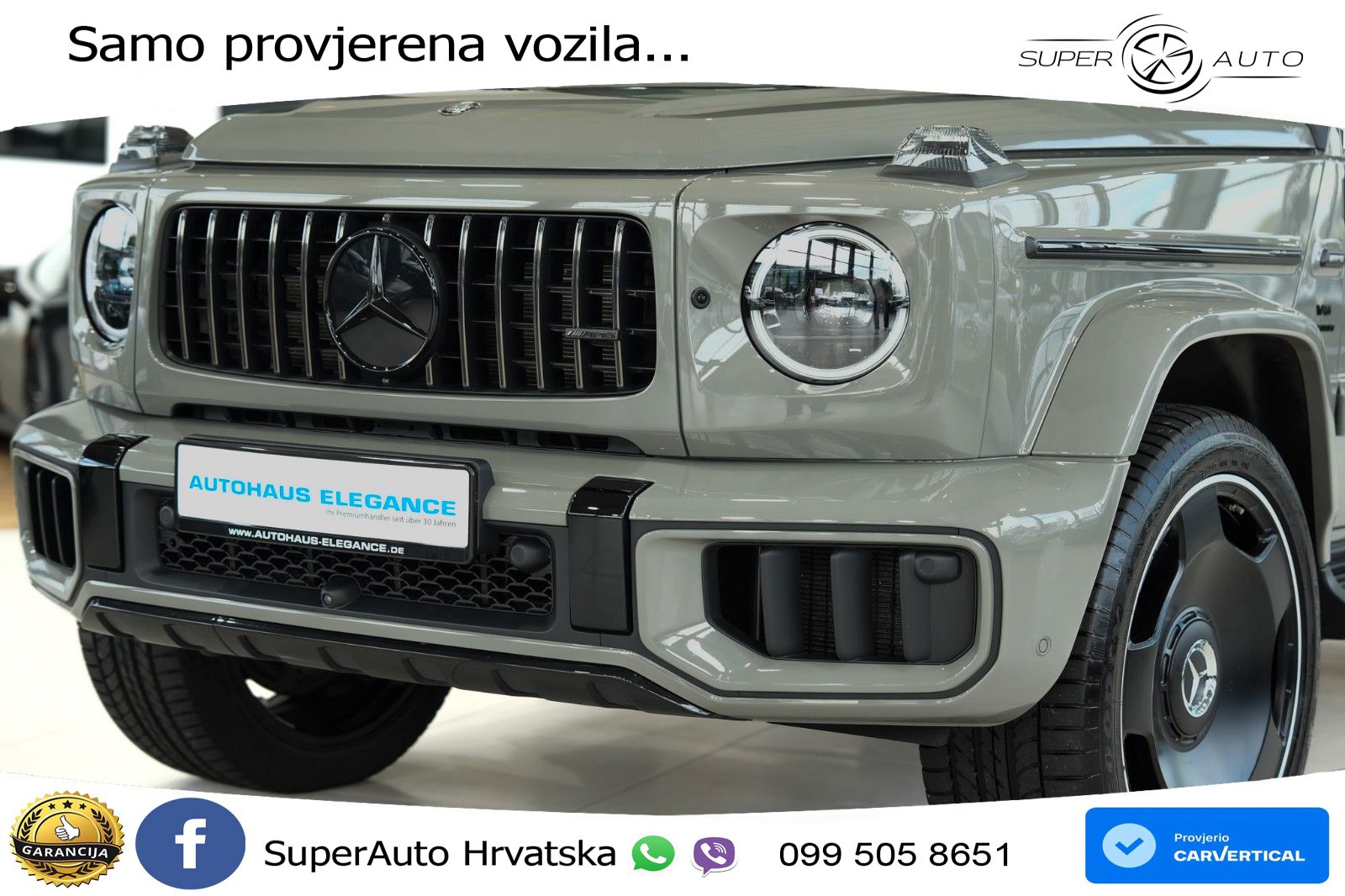 Mercedes AMG G 63 Long V8 (585 KS) 4MATIC 9G-TRONIC AMG SPEEDSHIFT TCT Superior LED+GR SJED+ACC