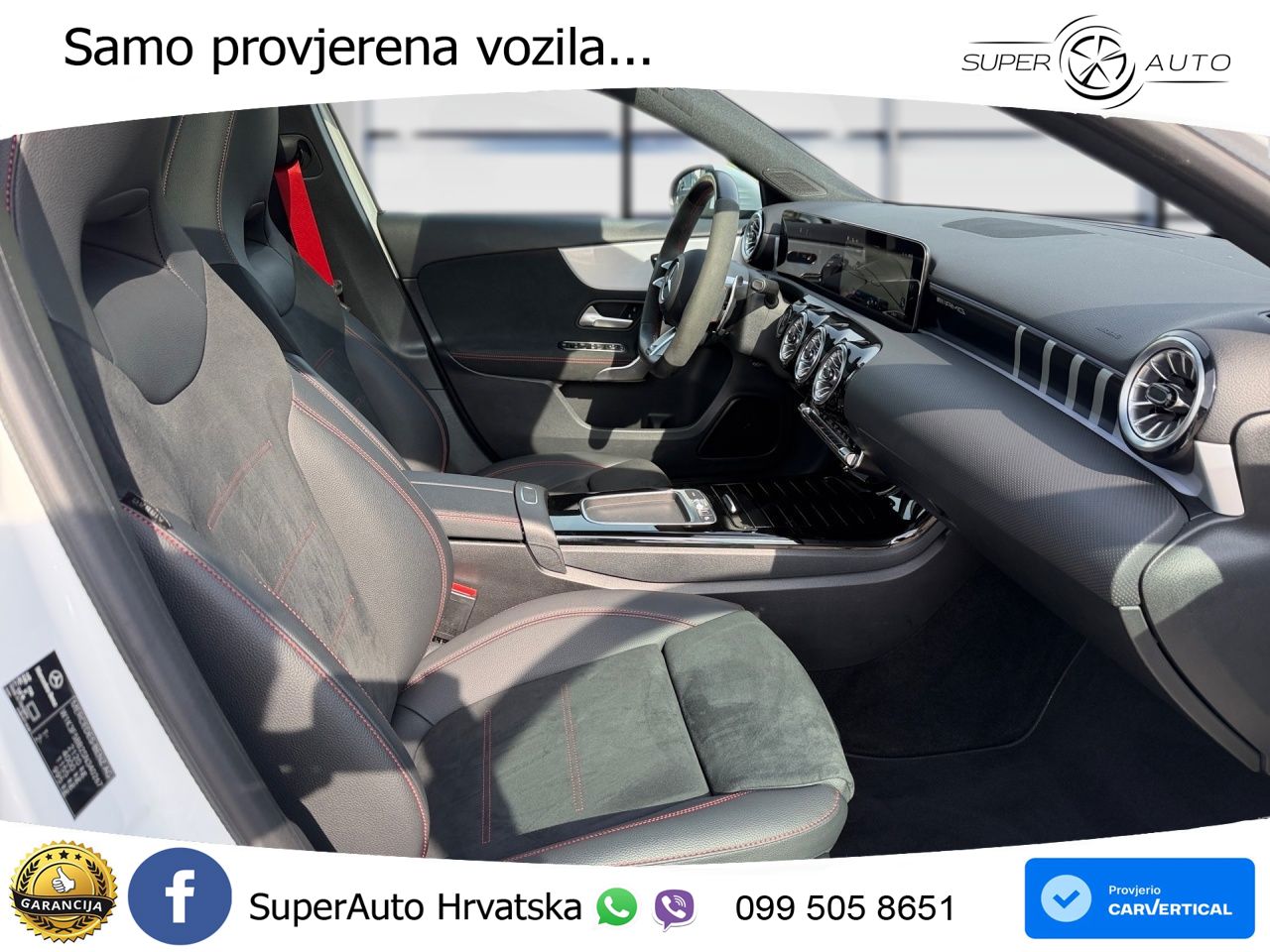Mercedes-Benz AMG A 35 4MATIC AMG SPEEDSHIFT DCT LED+GR SJED+ACC