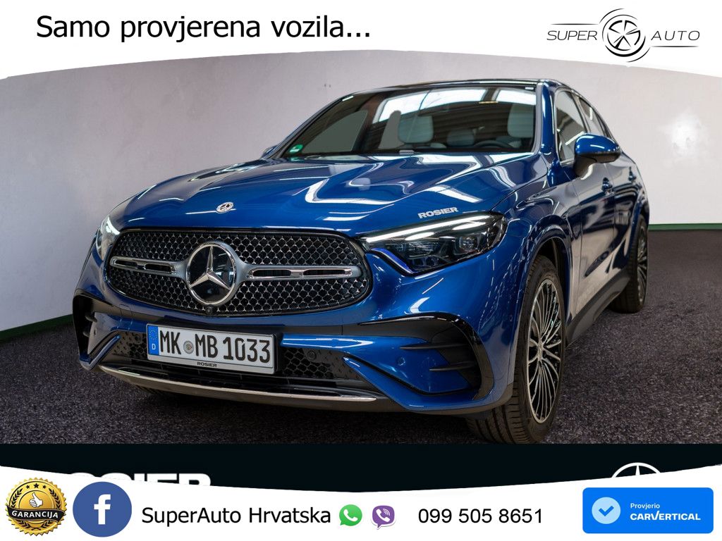 Mercedes GLC Coupe 220d (197 KS) 4MATIC 9G-TRONIC AMG LED+GR SJED+ACC