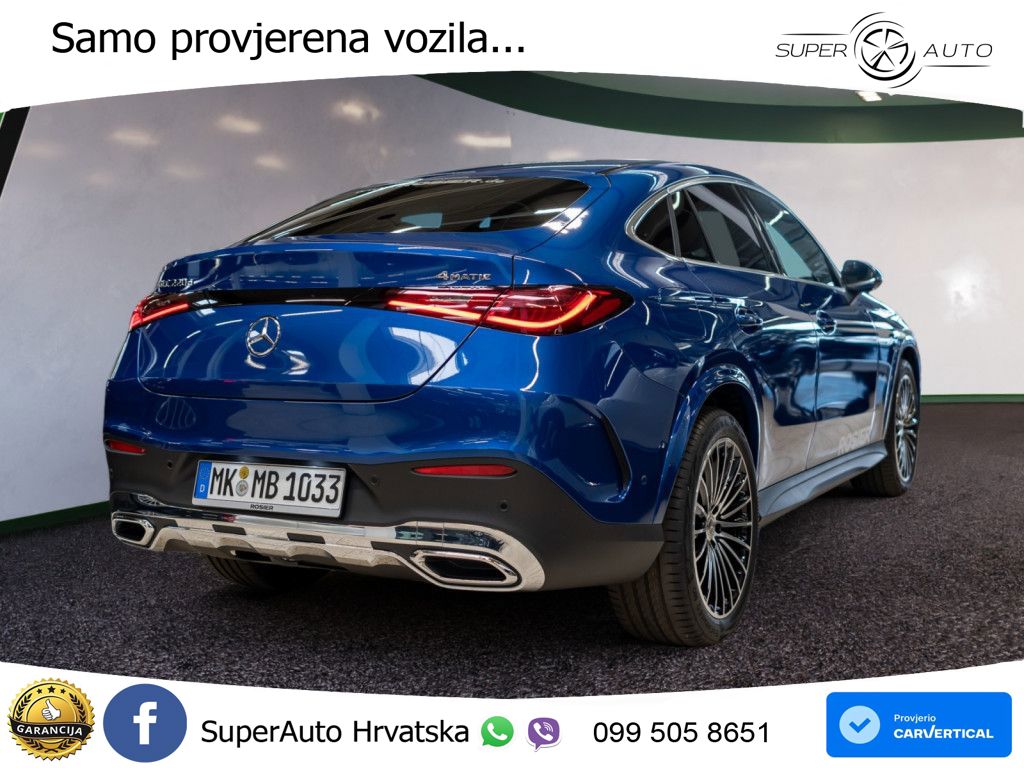 Mercedes GLC Coupe 220d (197 KS) 4MATIC 9G-TRONIC AMG LED+GR SJED+ACC