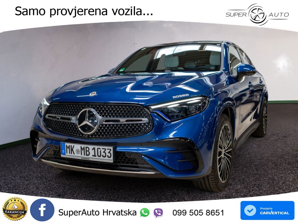 Mercedes GLC Coupe 220d (197 KS) 4MATIC 9G-TRONIC AMG LED+GR SJED+ACC