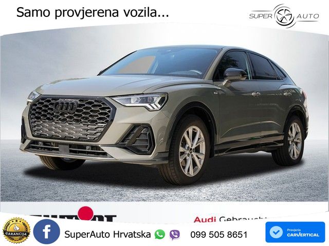 Audi Q3 II Sportback 35 TFSI (150 KS) S tronic S line LED+GR SJED+ACC