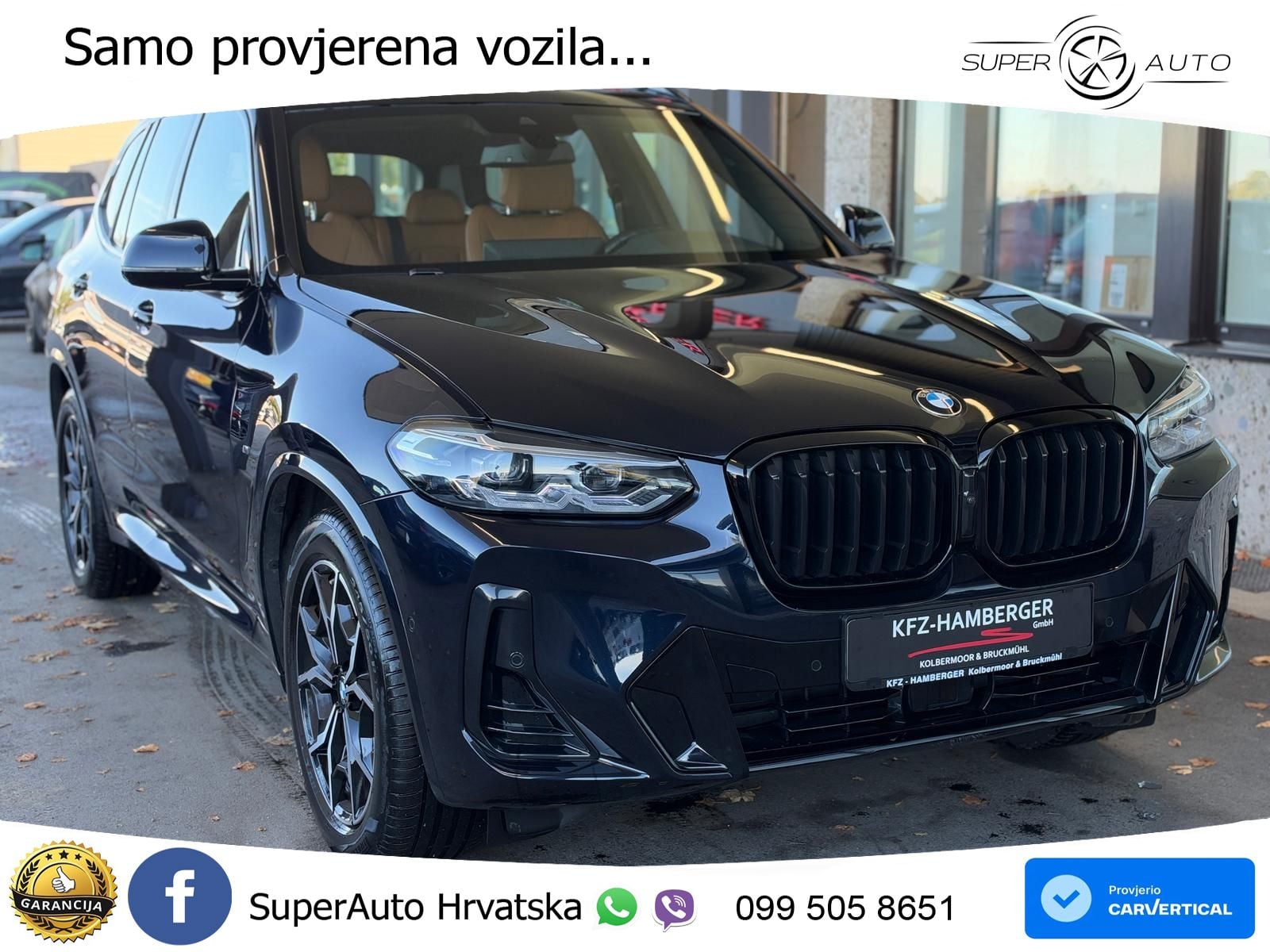 BMW X3 20i xDrive Steptronic M Sport LED+GR SJED+ACC