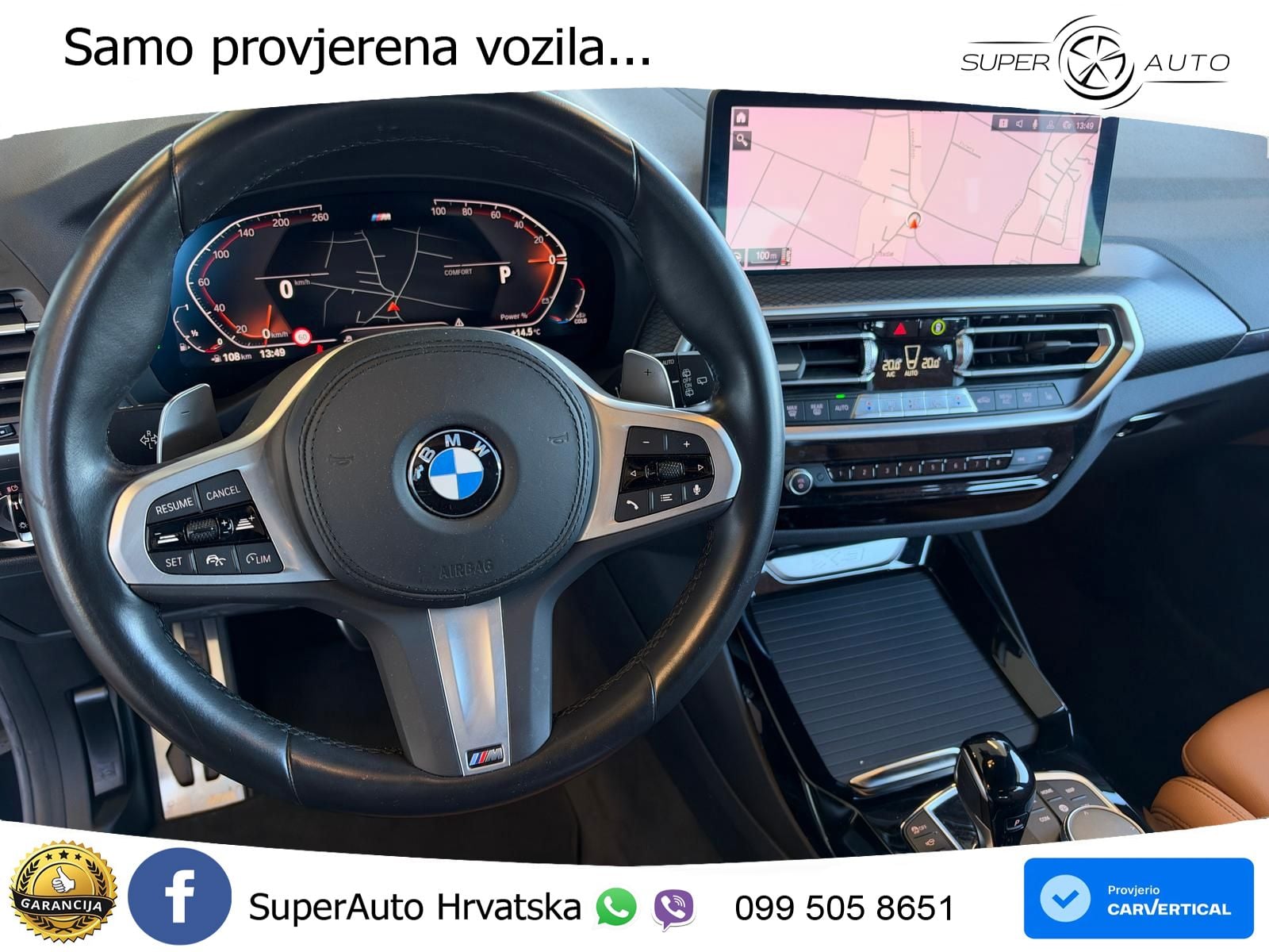BMW X3 20i xDrive Steptronic M Sport LED+GR SJED+ACC