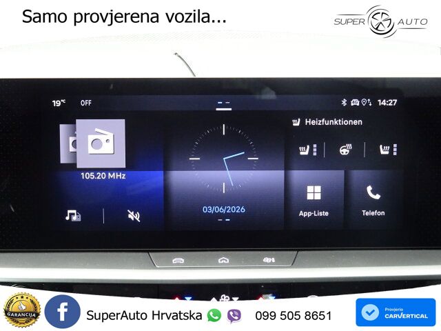 Opel Grandland 1.2 Turbo (145 KS) Hybrid eDCT Edition LED+GR SJED+ACC